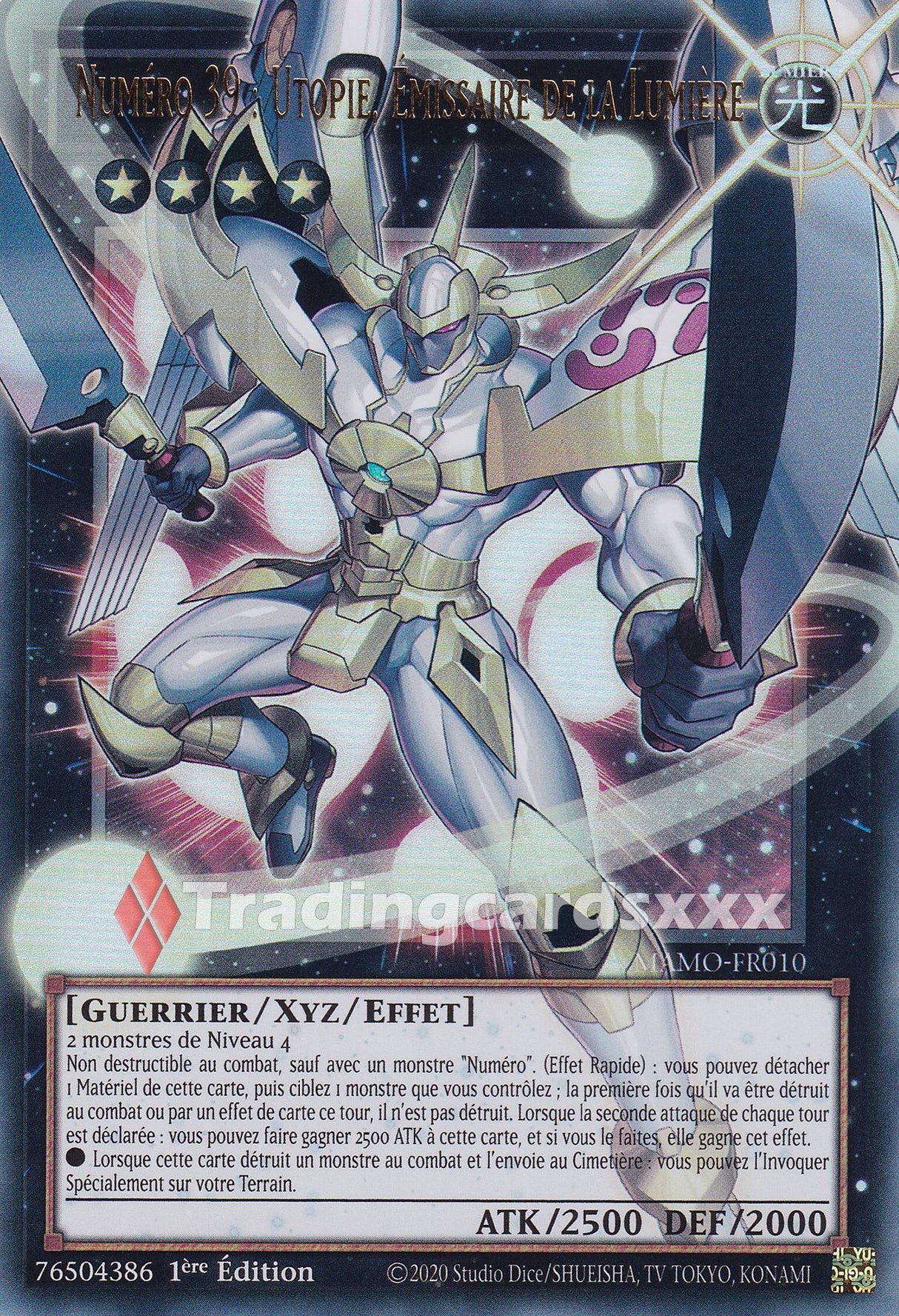 Yu-Gi-Oh! Numéro 39 : Utopie, Émissaire de la Lumière : OF UR MAMO-FR010