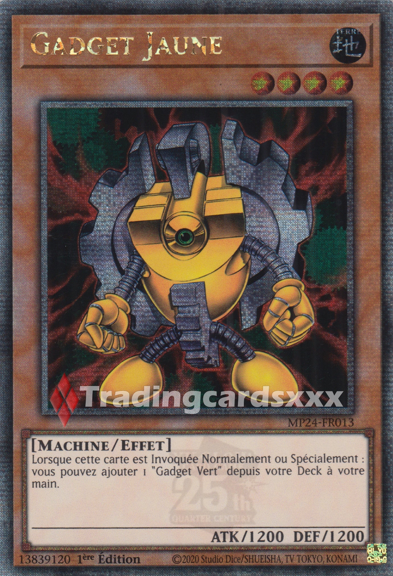 Yu-Gi-Oh! Gadget Jaune : QCSE MP24-FR013