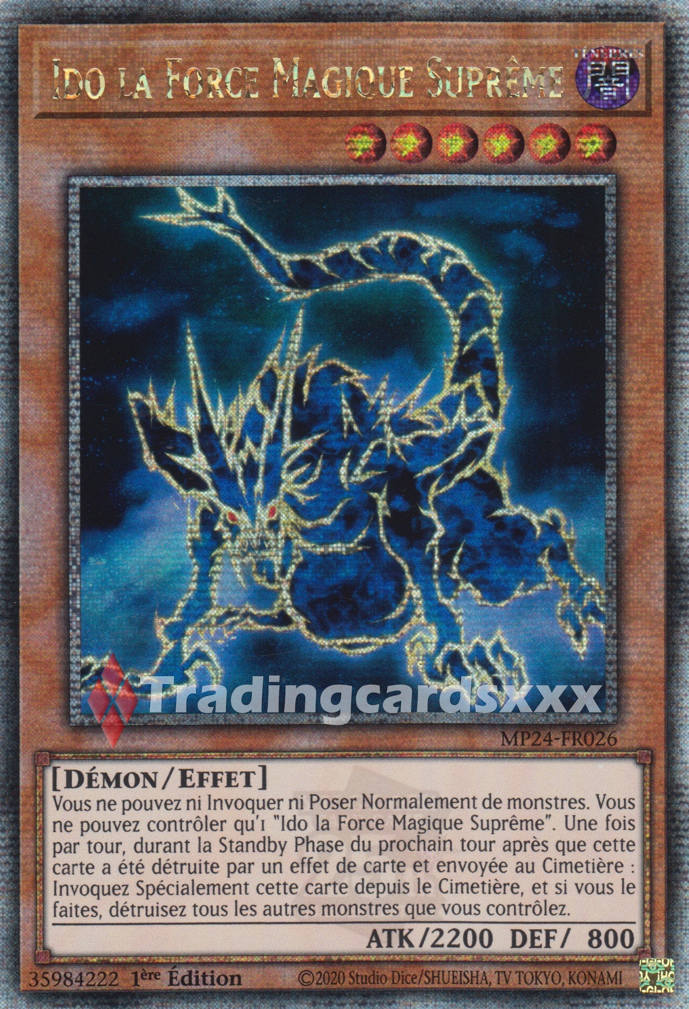 Yu-Gi-Oh! Ido la Force Magique Suprême : QCSE MP24-FR026