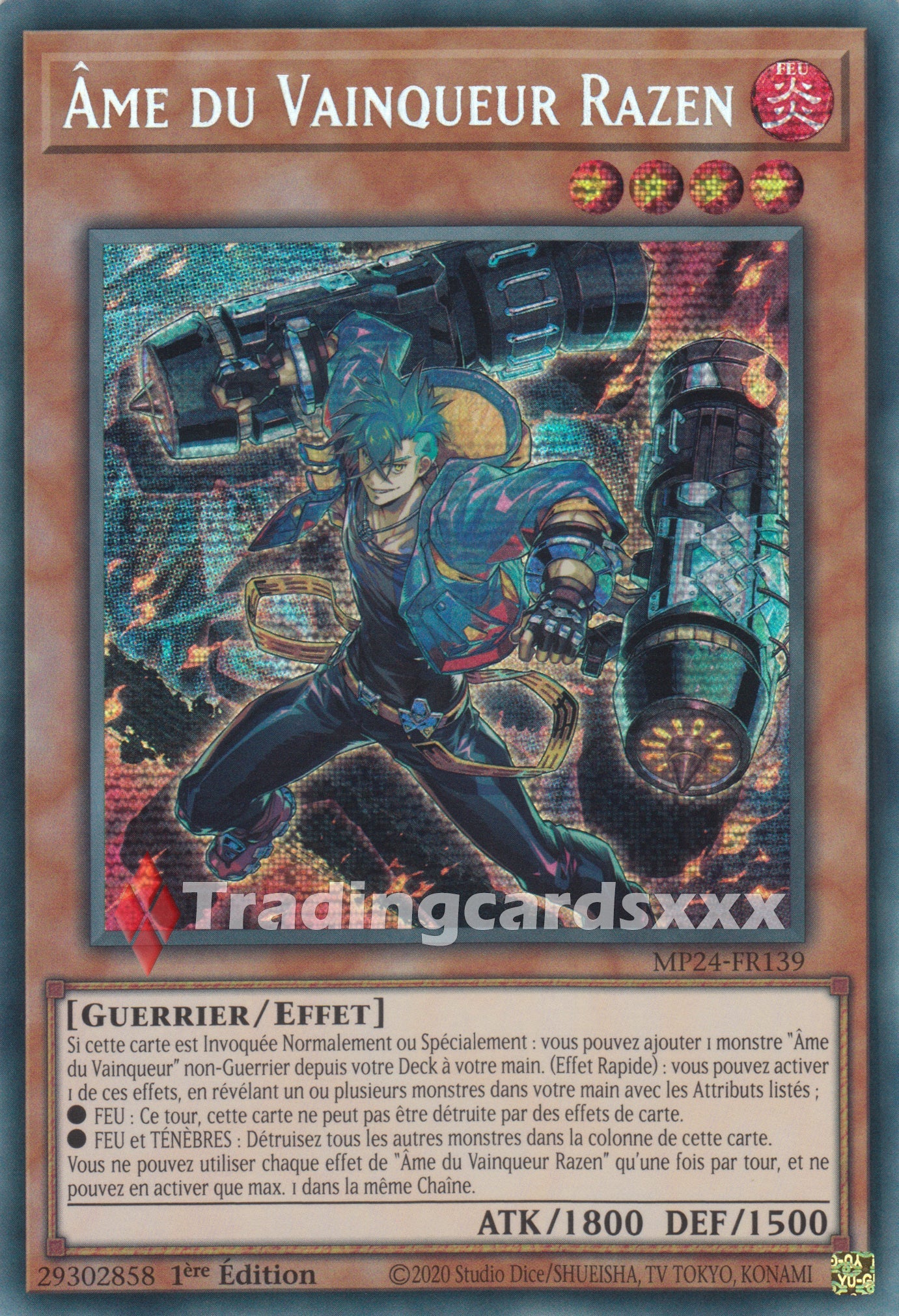 Yu-Gi-Oh! Âme du Vainqueur Razen : PSE MP24-FR139