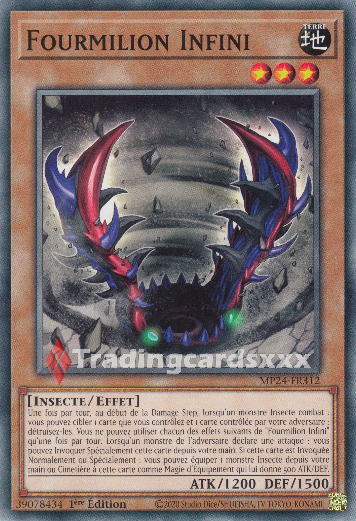 Yu-Gi-Oh! Fourmilion Infini : C MP24-FR312