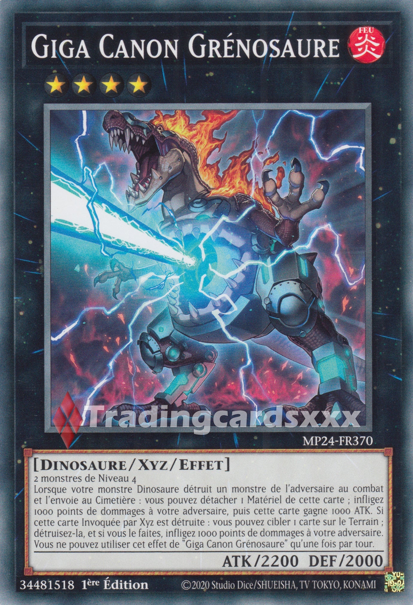 Yu-Gi-Oh! Giga Canon Grénosaure : C MP24-FR370