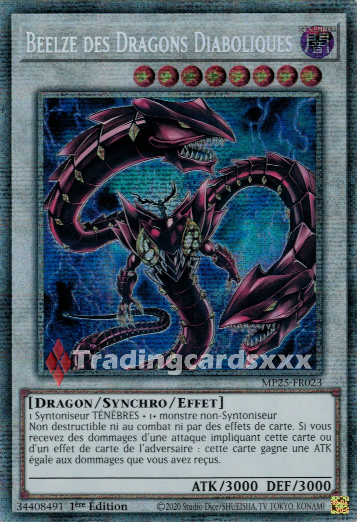 Yu-Gi-Oh! Beelze des Dragons Diaboliques : STAR MP25-FR023