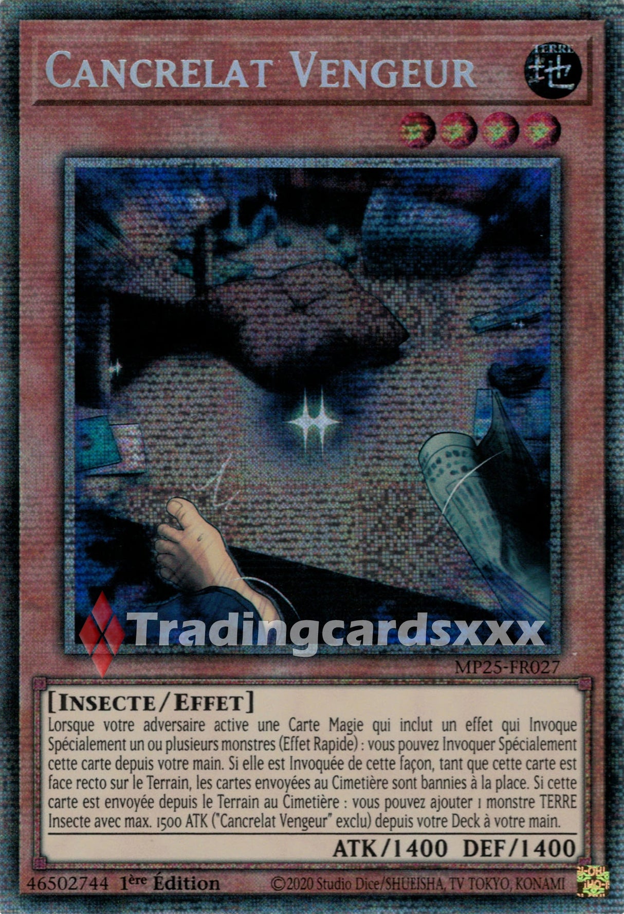Yu-Gi-Oh! Cancrelat Vengeur : STAR MP25-FR027