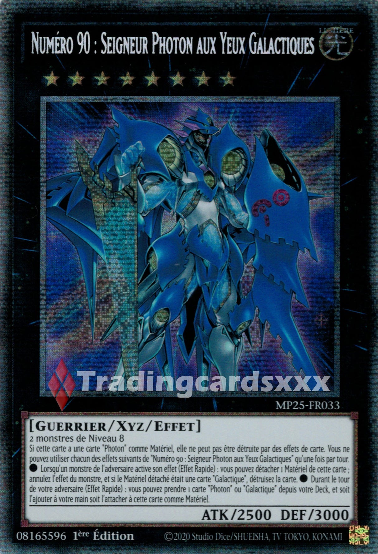 Yu-Gi-Oh! Numéro 90 : Seigneur Photon aux Yeux Galactiques : STAR MP25-FR033