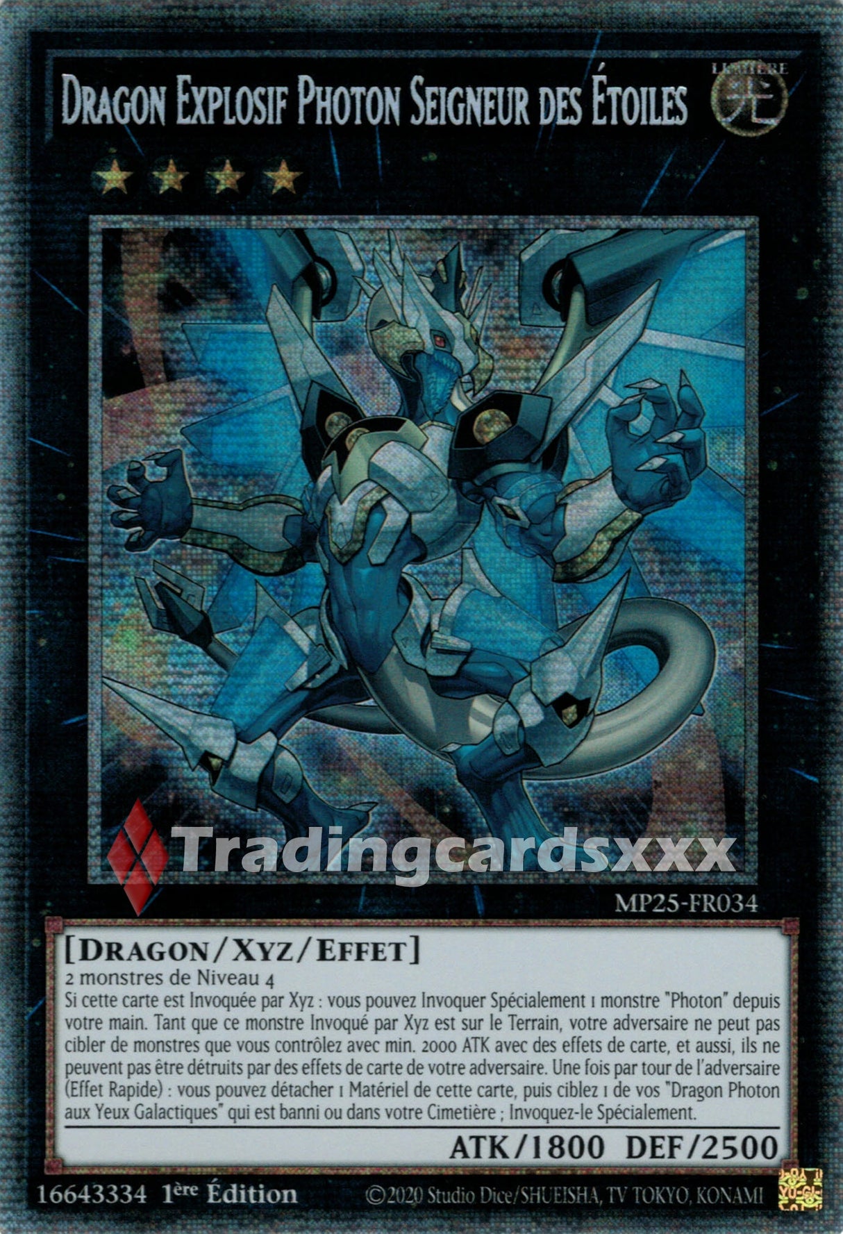 Yu-Gi-Oh! Dragon Explosif Photon Seigneur des Étoiles : STAR MP25-FR034