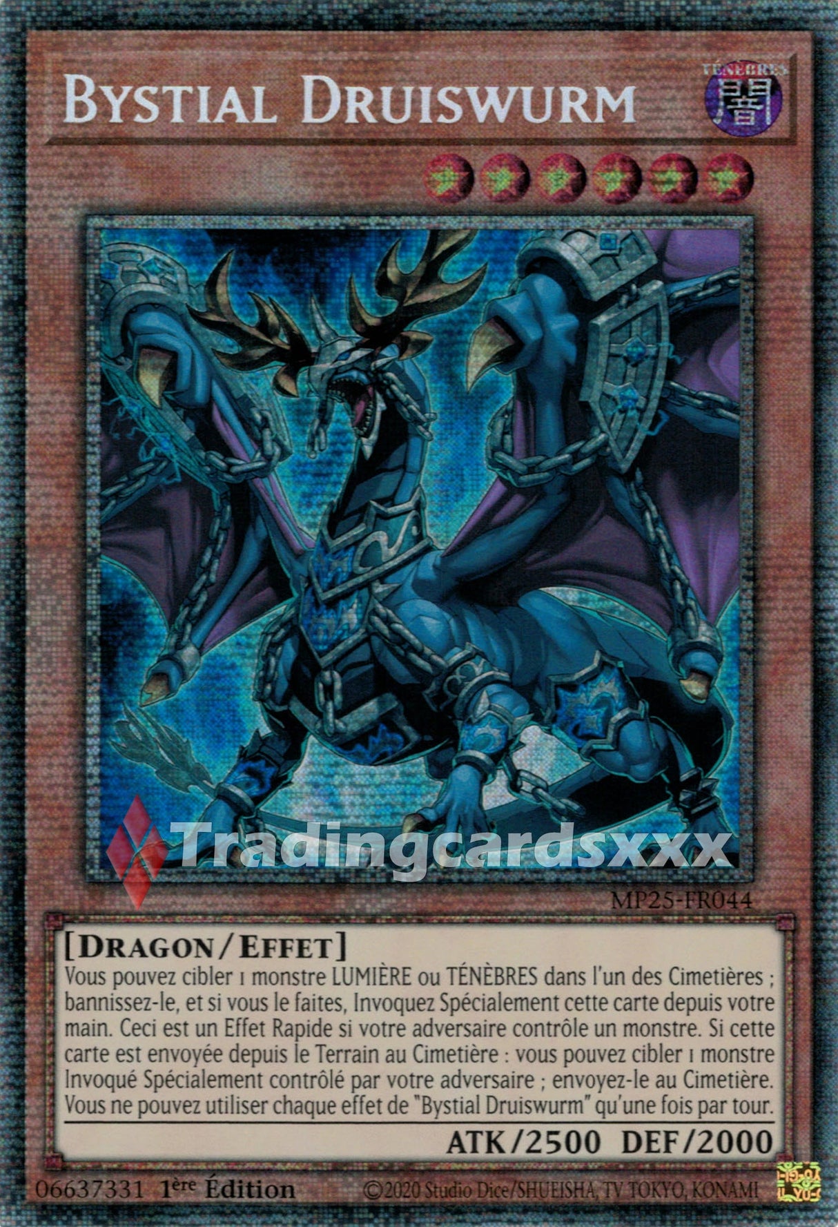 Yu-Gi-Oh! Bystial Druiswurm : STAR MP25-FR044