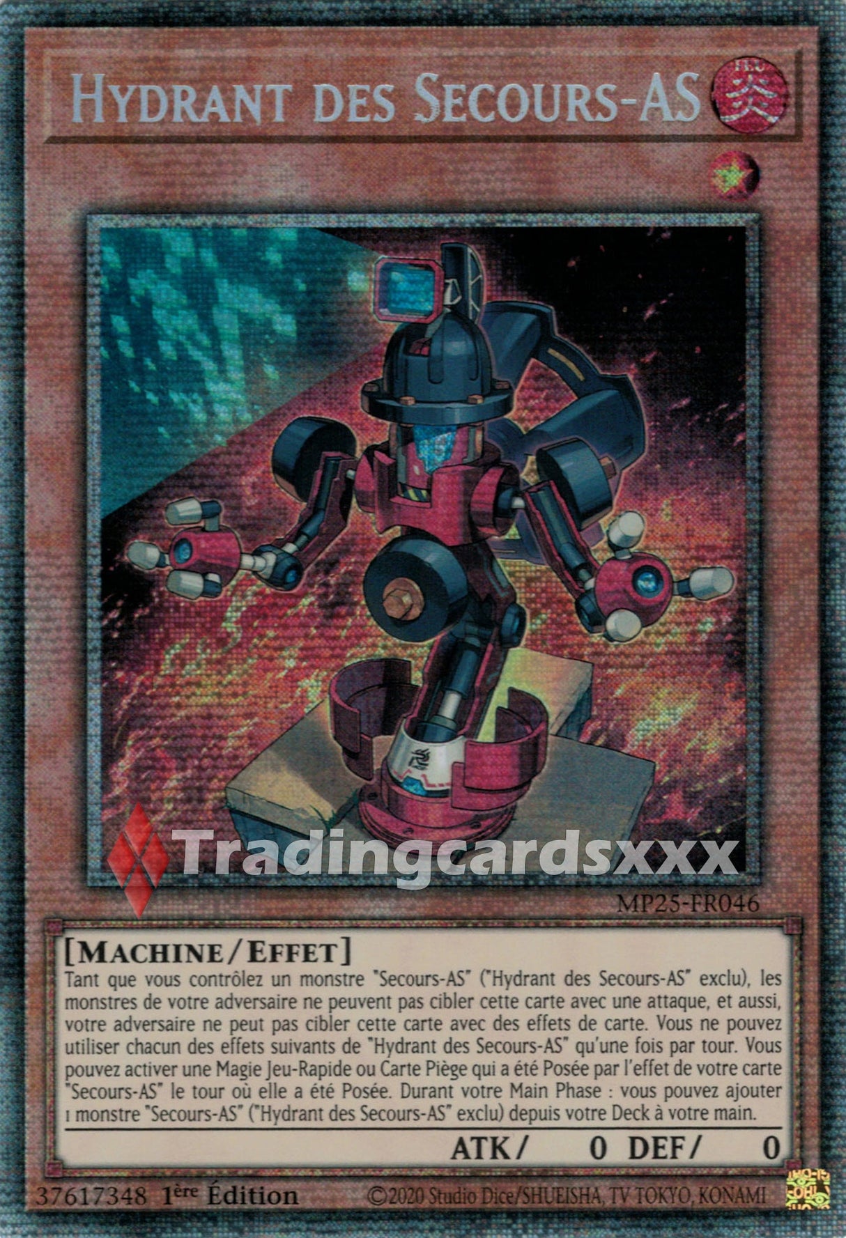 Yu-Gi-Oh! Hydrant des Secours-AS : STAR MP25-FR046
