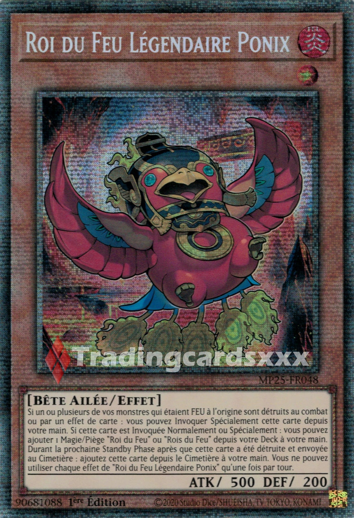 Yu-Gi-Oh! Roi du Feu Légendaire Ponix : STAR MP25-FR048