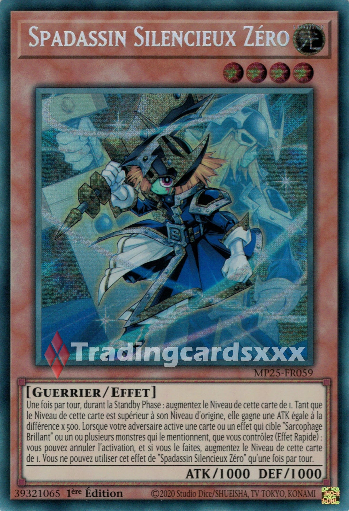 Yu-Gi-Oh! Spadassin Silencieux Zéro : PSE MP25-FR059