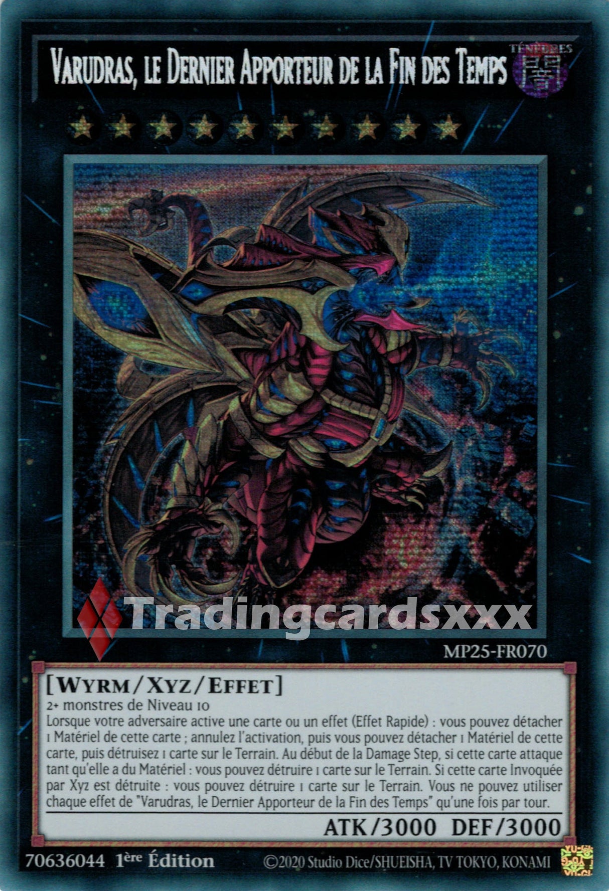 Yu-Gi-Oh! Varudras, le Dernier Apporteur de la Fin des Temps : PSE MP25-FR070