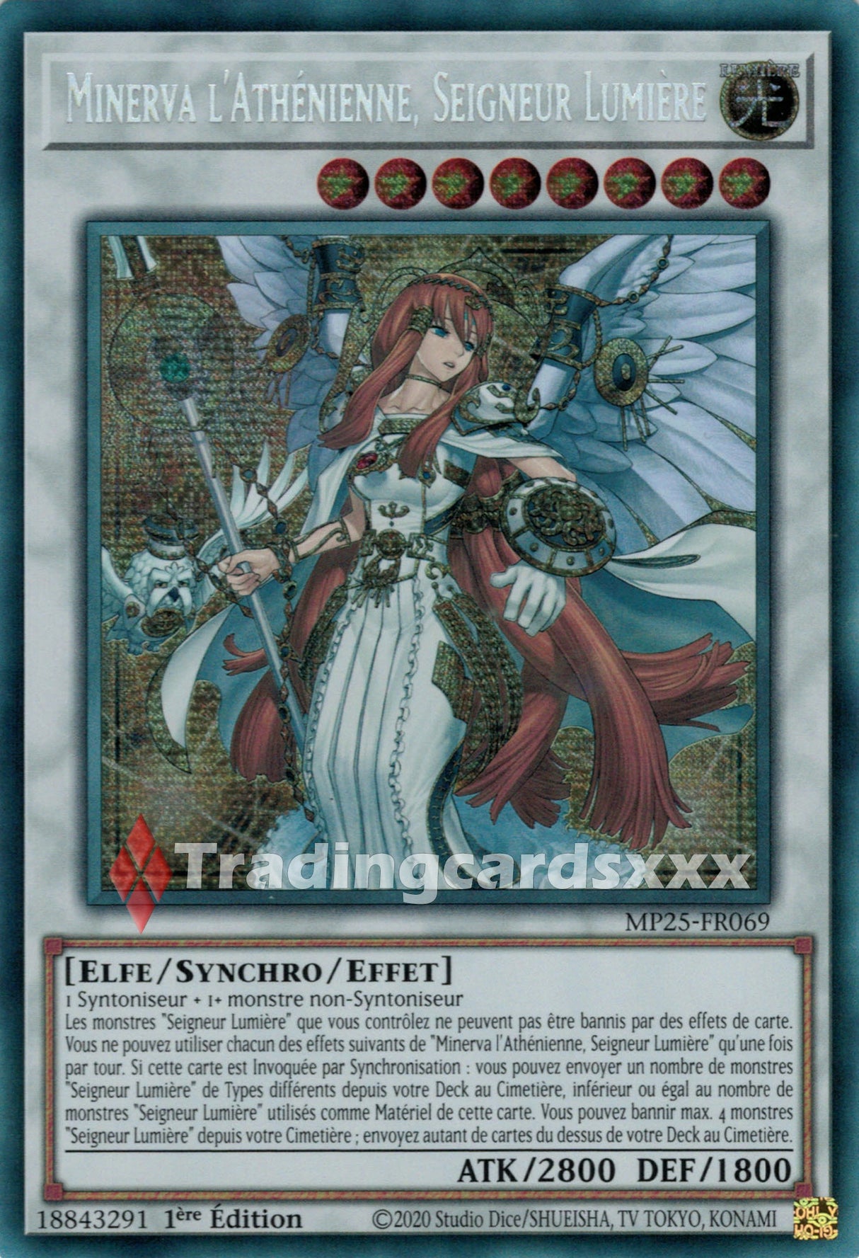 Yu-Gi-Oh! Minerva l'Athénienne, Seigneur Lumière : PSE MP25-FR069
