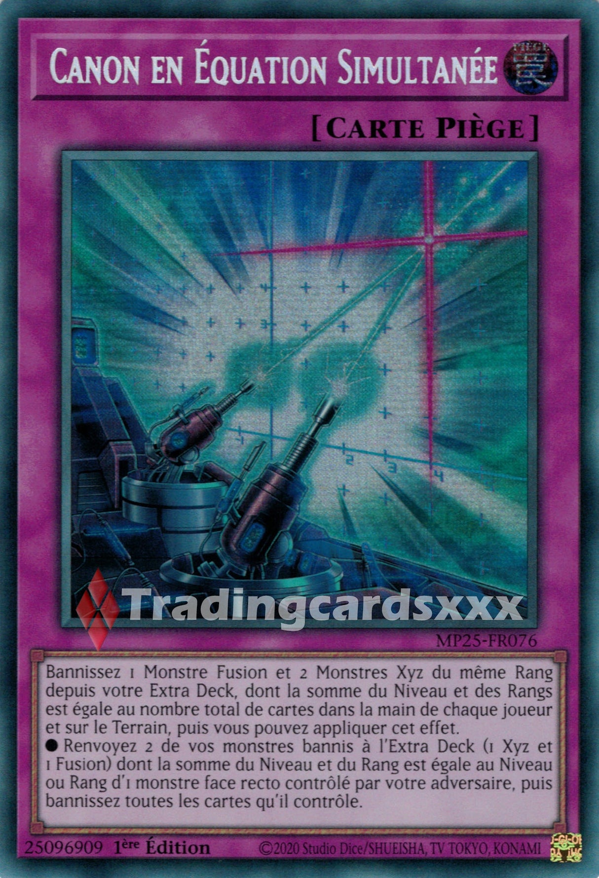 Yu-Gi-Oh! Canon en Équation Simultanée : PSE MP25-FR076