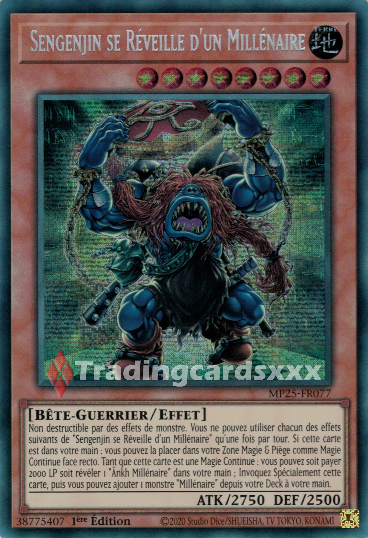 Yu-Gi-Oh! Sengenjin se Réveille d'un Millénaire : PSE MP25-FR077