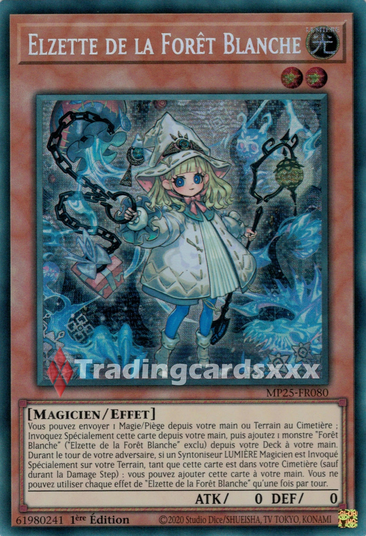 Yu-Gi-Oh! Elzette de la Forêt Blanche : PSE MP25-FR080
