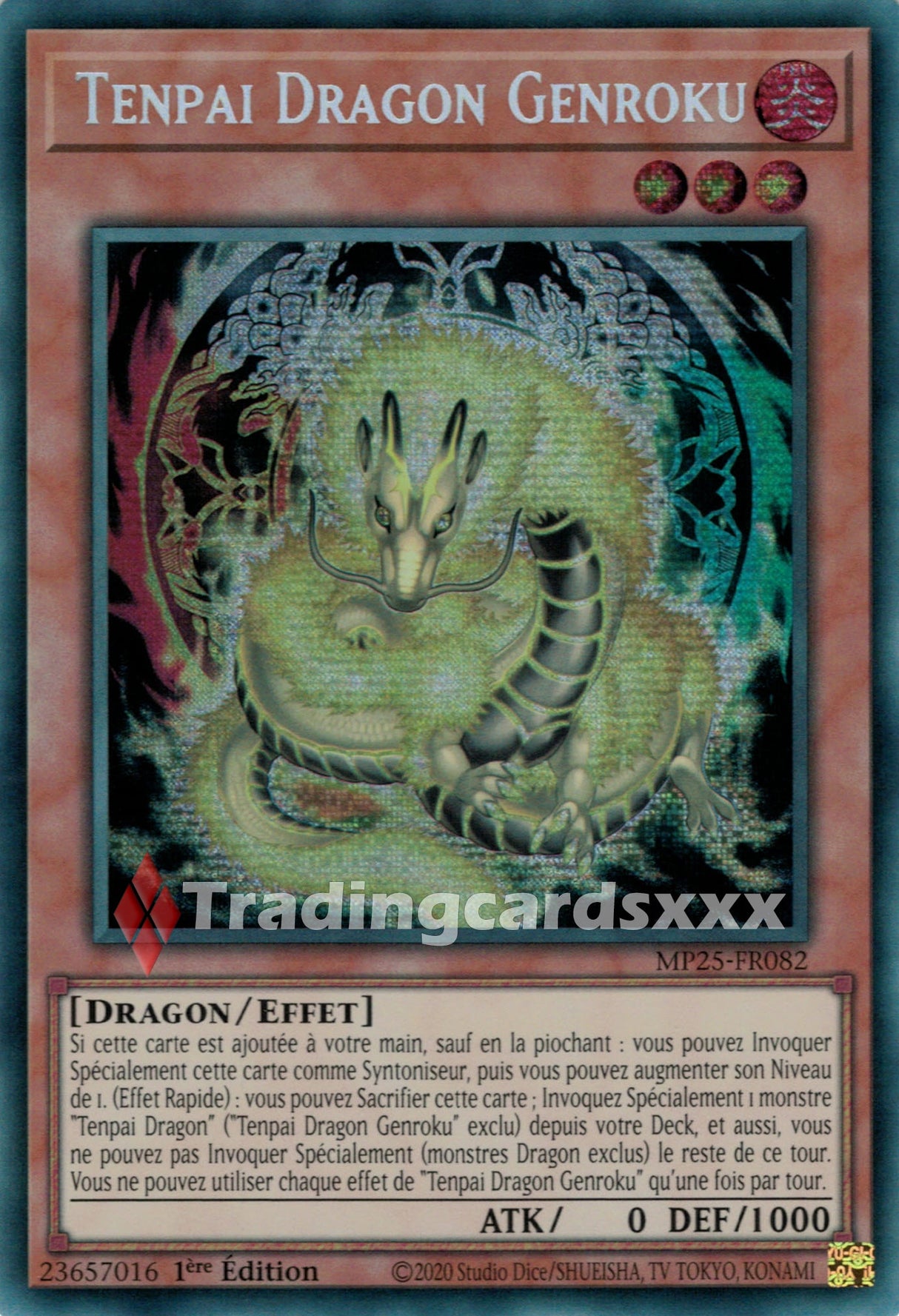 Yu-Gi-Oh! Tenpai Dragon Genroku : PSE MP25-FR082