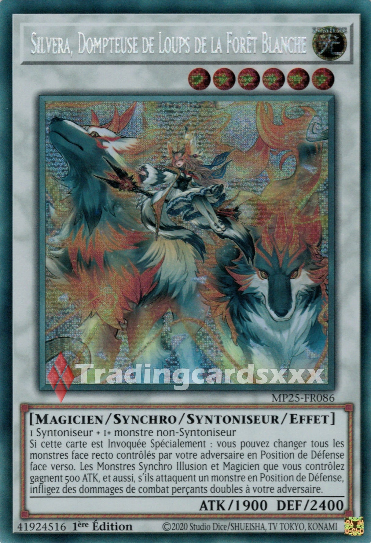Yu-Gi-Oh! Silvera, Dompteuse de Loups de la Forêt Blanche : PSE MP25-FR086