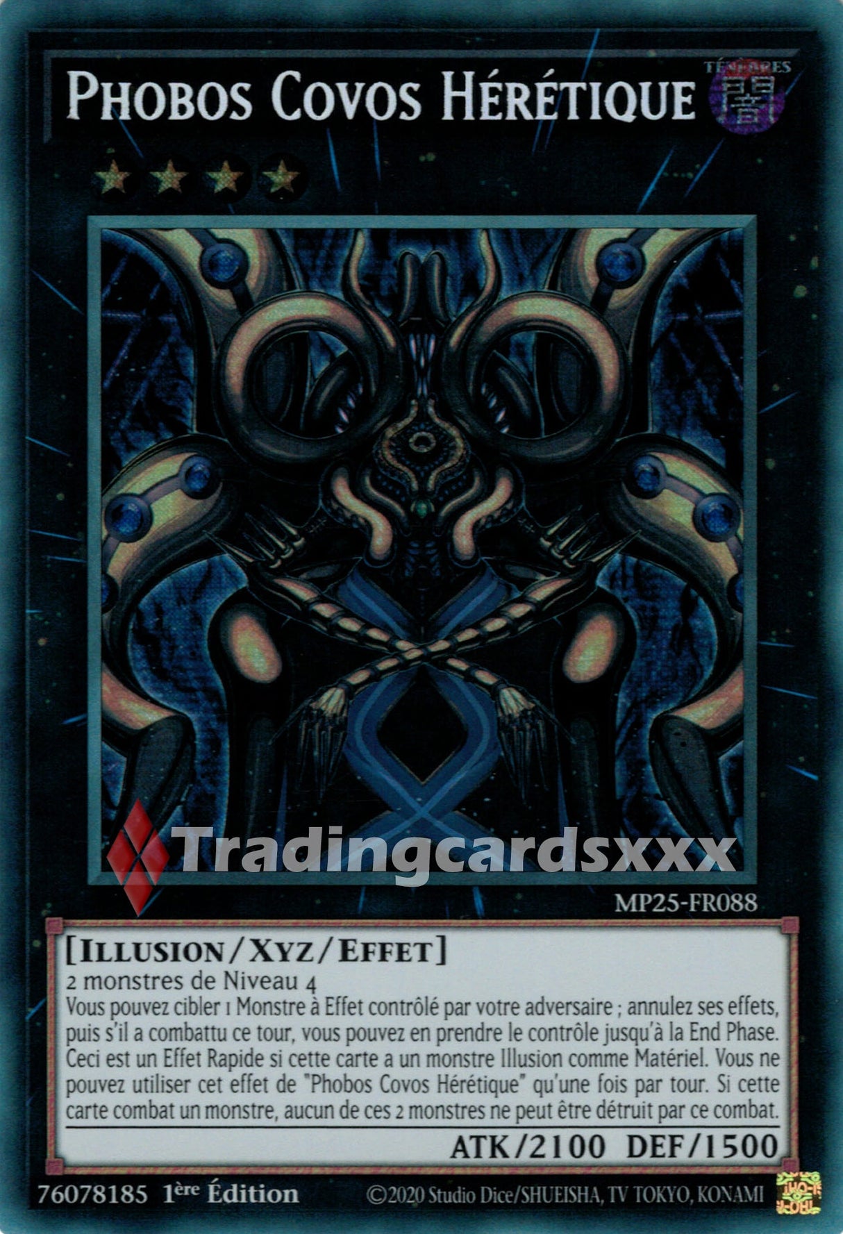Yu-Gi-Oh! Phobos Covos Hérétique : PSE MP25-FR088