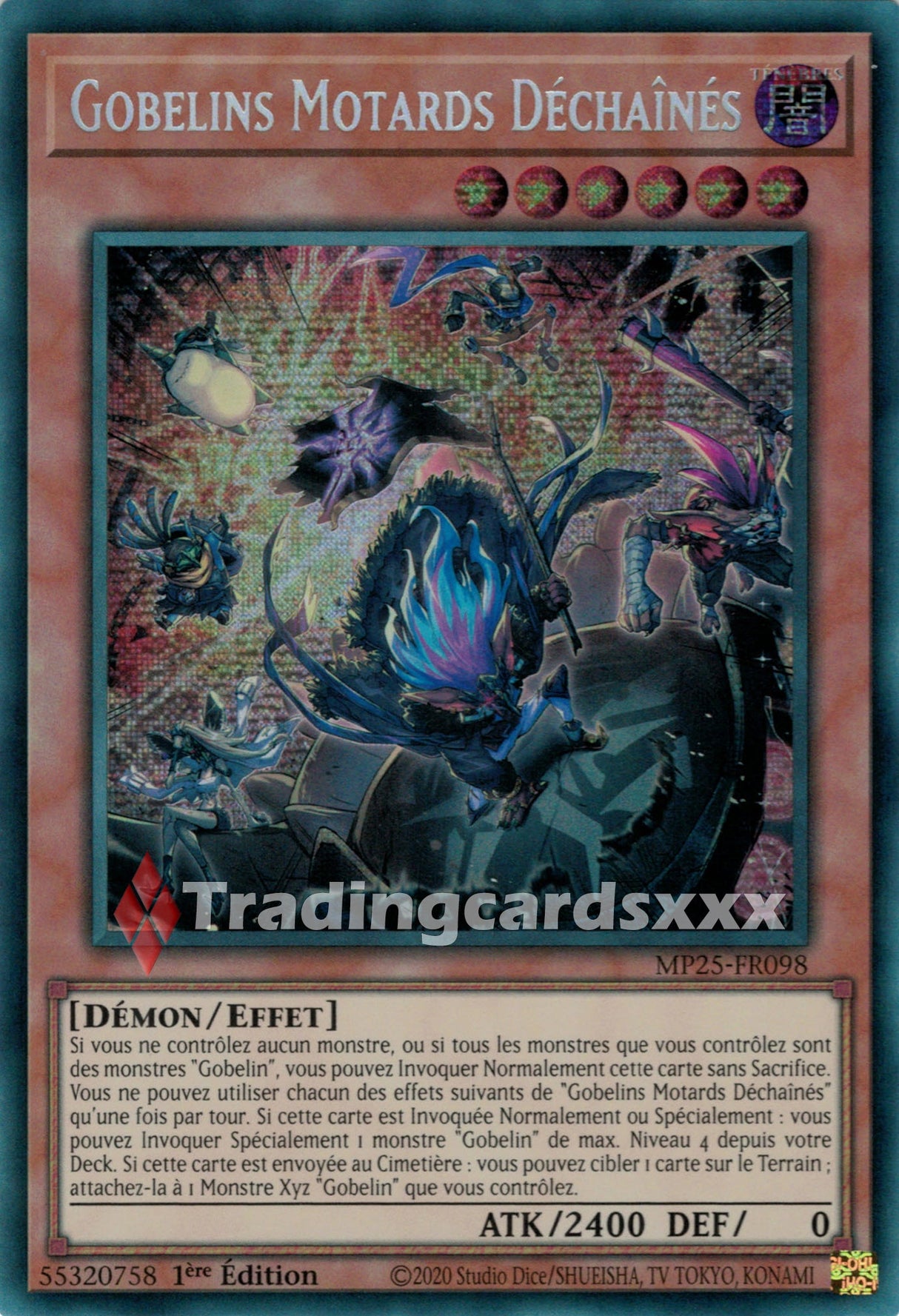 Yu-Gi-Oh! Gobelins Motards Déchaînés : PSE MP25-FR098