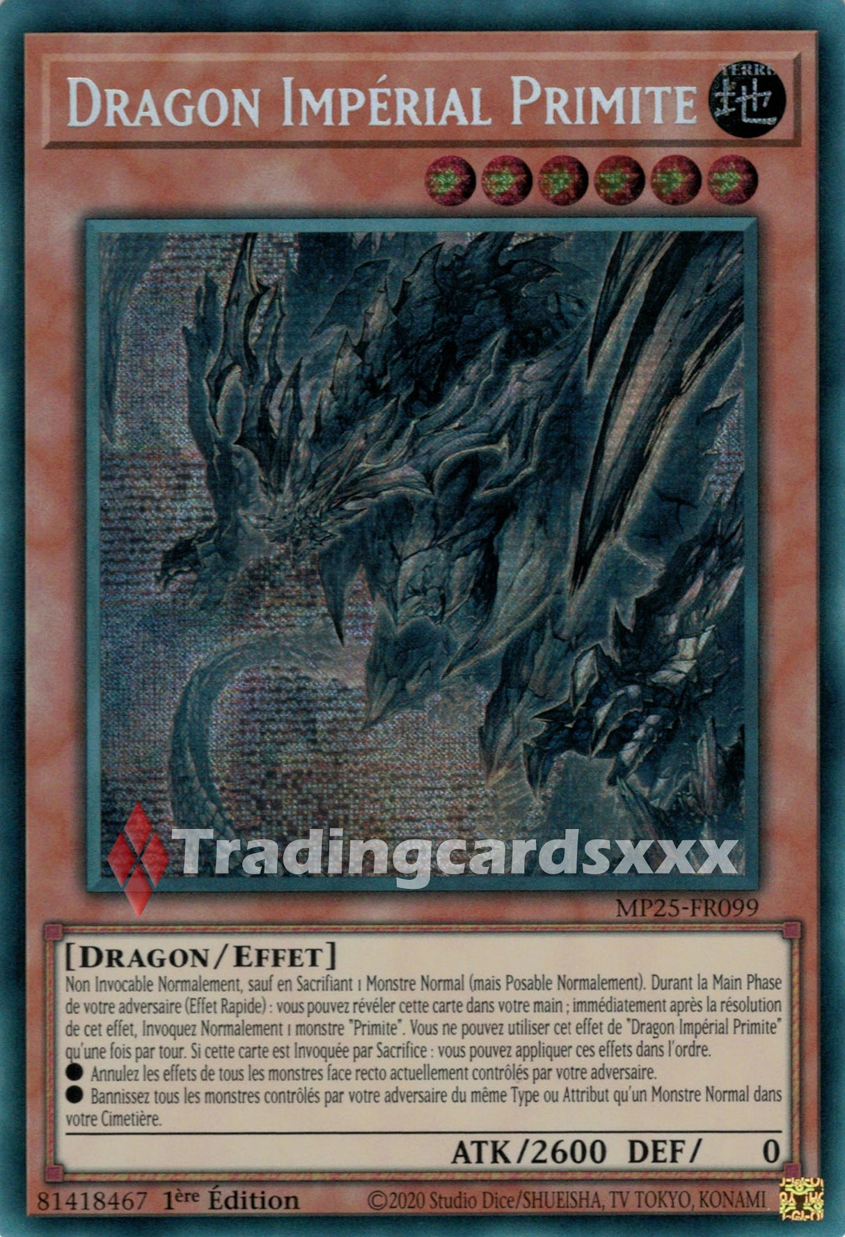 Yu-Gi-Oh! Dragon Impérial Primite : PSE MP25-FR099