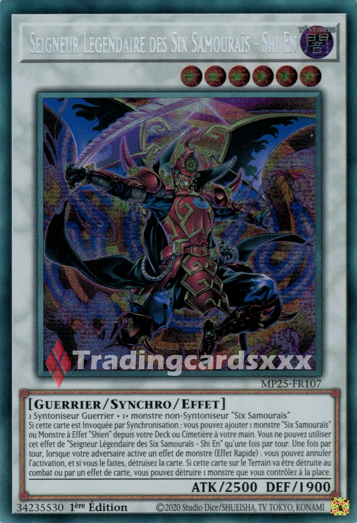 Yu-Gi-Oh! Seigneur Légendaire des Six Samouraïs - Shi En : PSE MP25-FR107