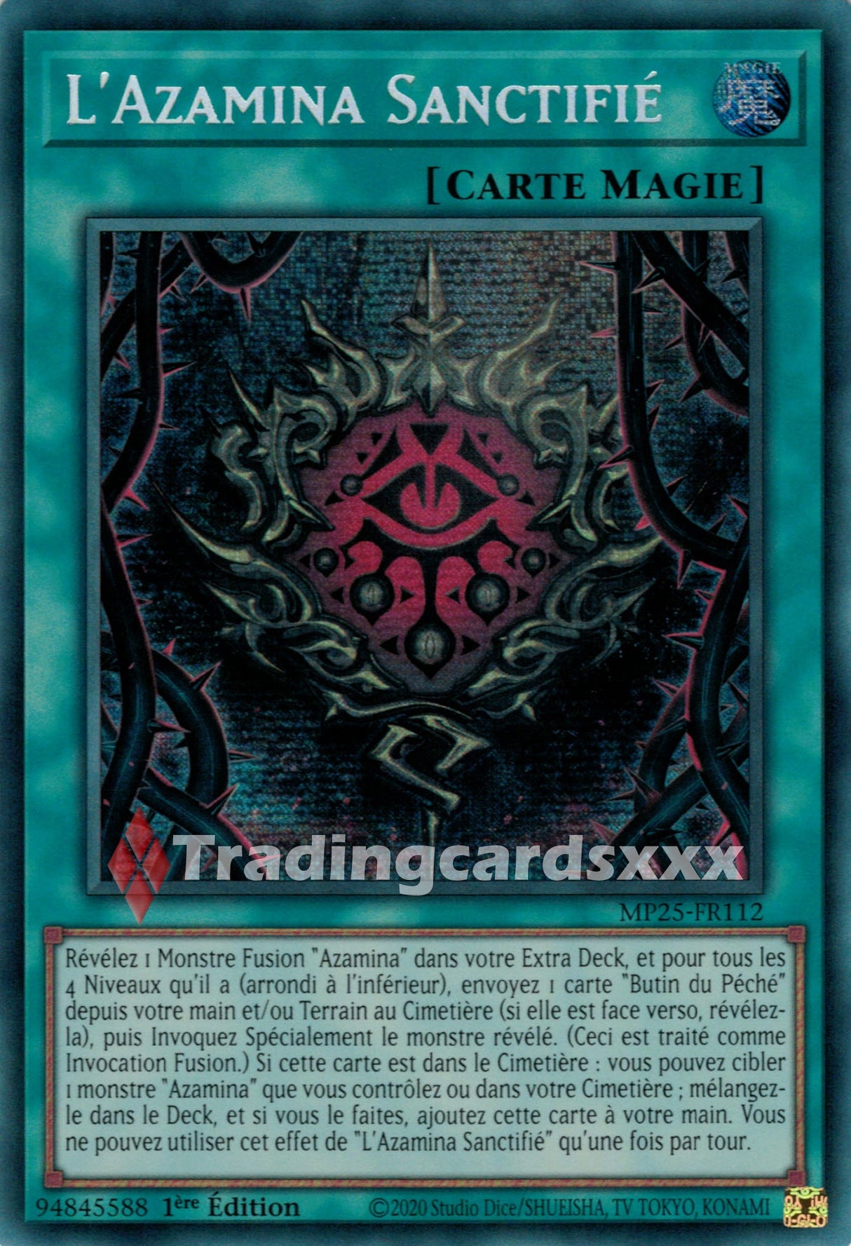 Yu-Gi-Oh! L'Azamina Sanctifié : PSE MP25-FR112
