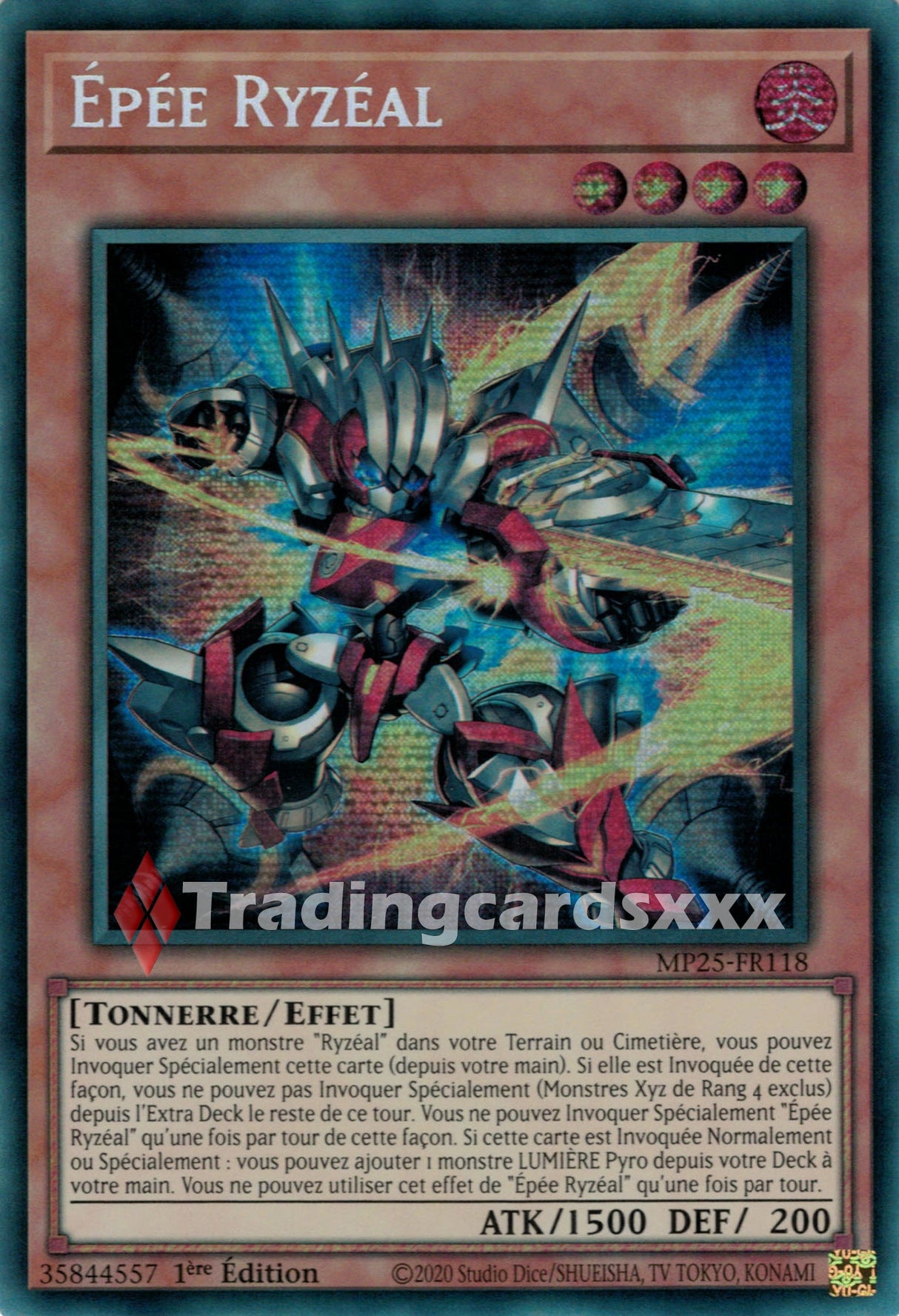 Yu-Gi-Oh! Épée Ryzéal : PSE MP25-FR118