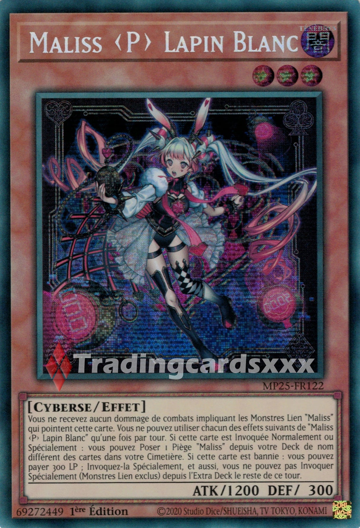 Yu-Gi-Oh! Maliss <P> Lapin Blanc : PSE MP25-FR122