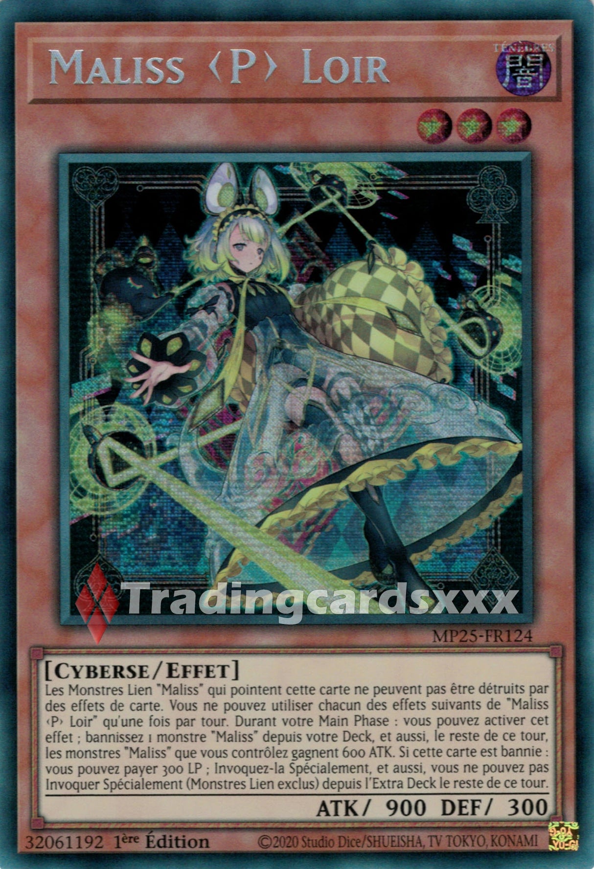 Yu-Gi-Oh! Maliss <P> Loir : PSE MP25-FR124