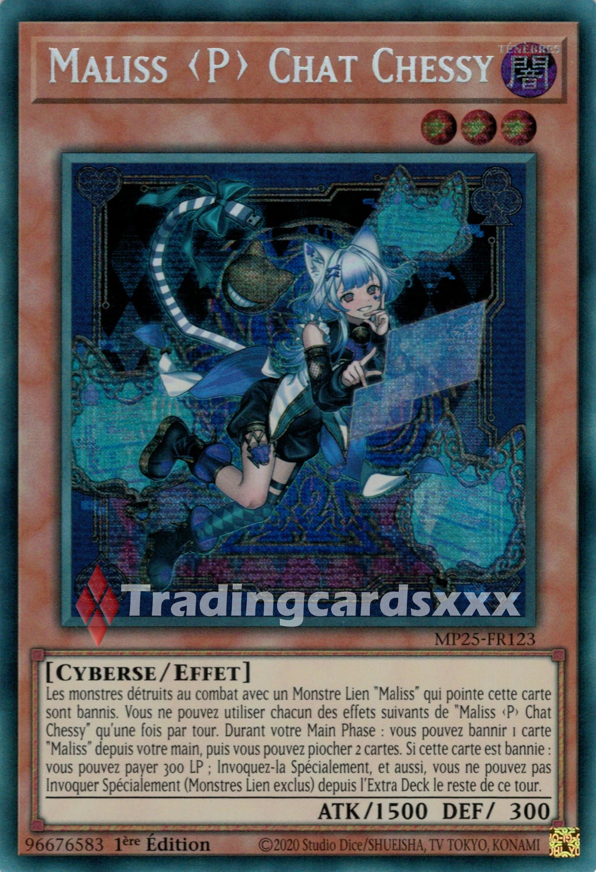 Yu-Gi-Oh! Maliss <P> Chat Chessy : PSE MP25-FR123