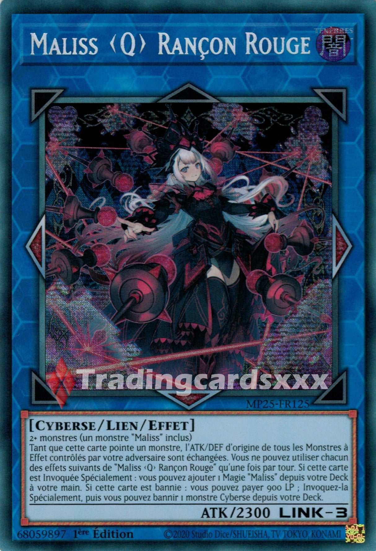 Yu-Gi-Oh! Maliss <Q> Rançon Rouge : PSE MP25-FR125