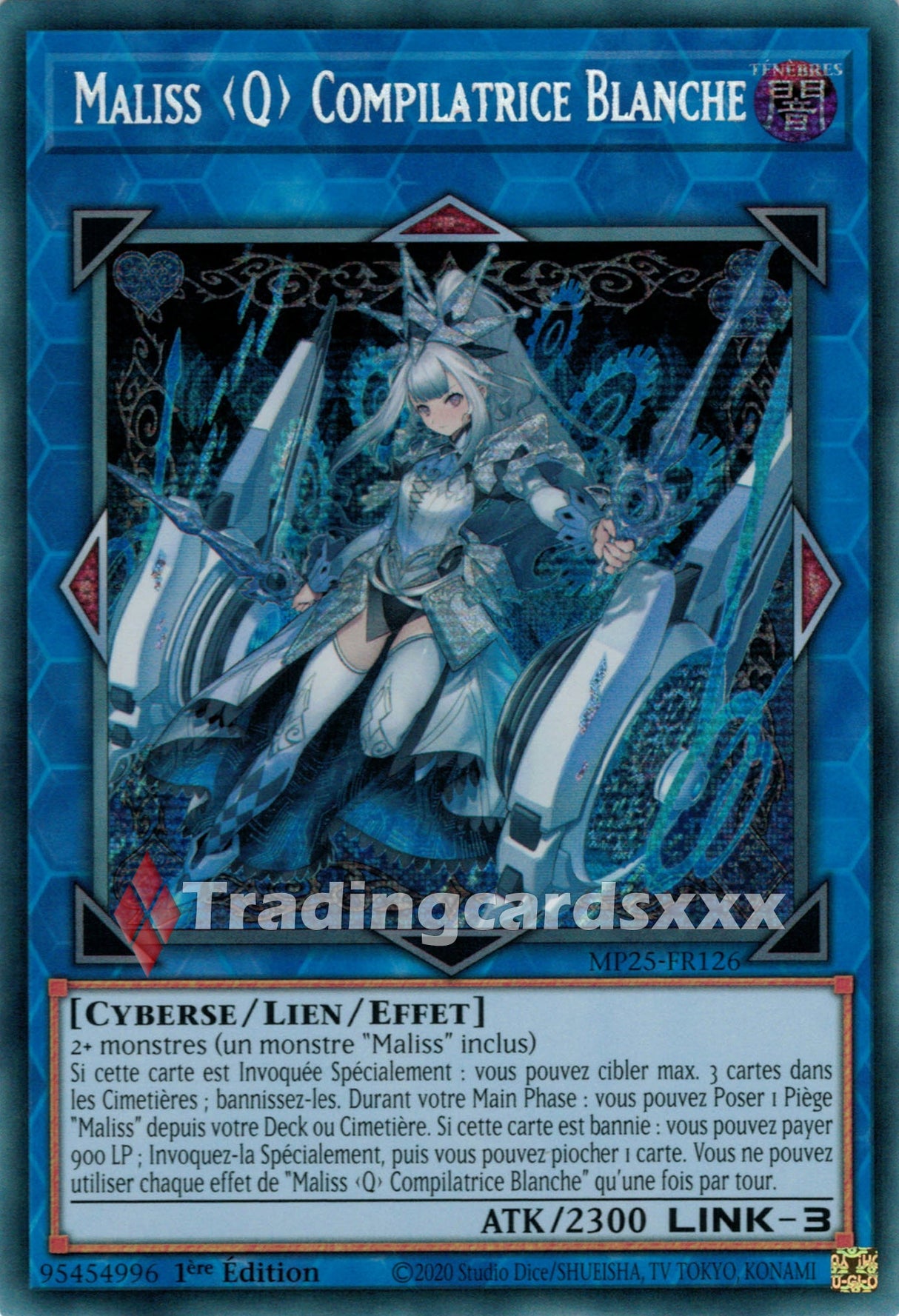 Yu-Gi-Oh! Maliss <Q> Compilatrice Blanche : PSE MP25-FR126