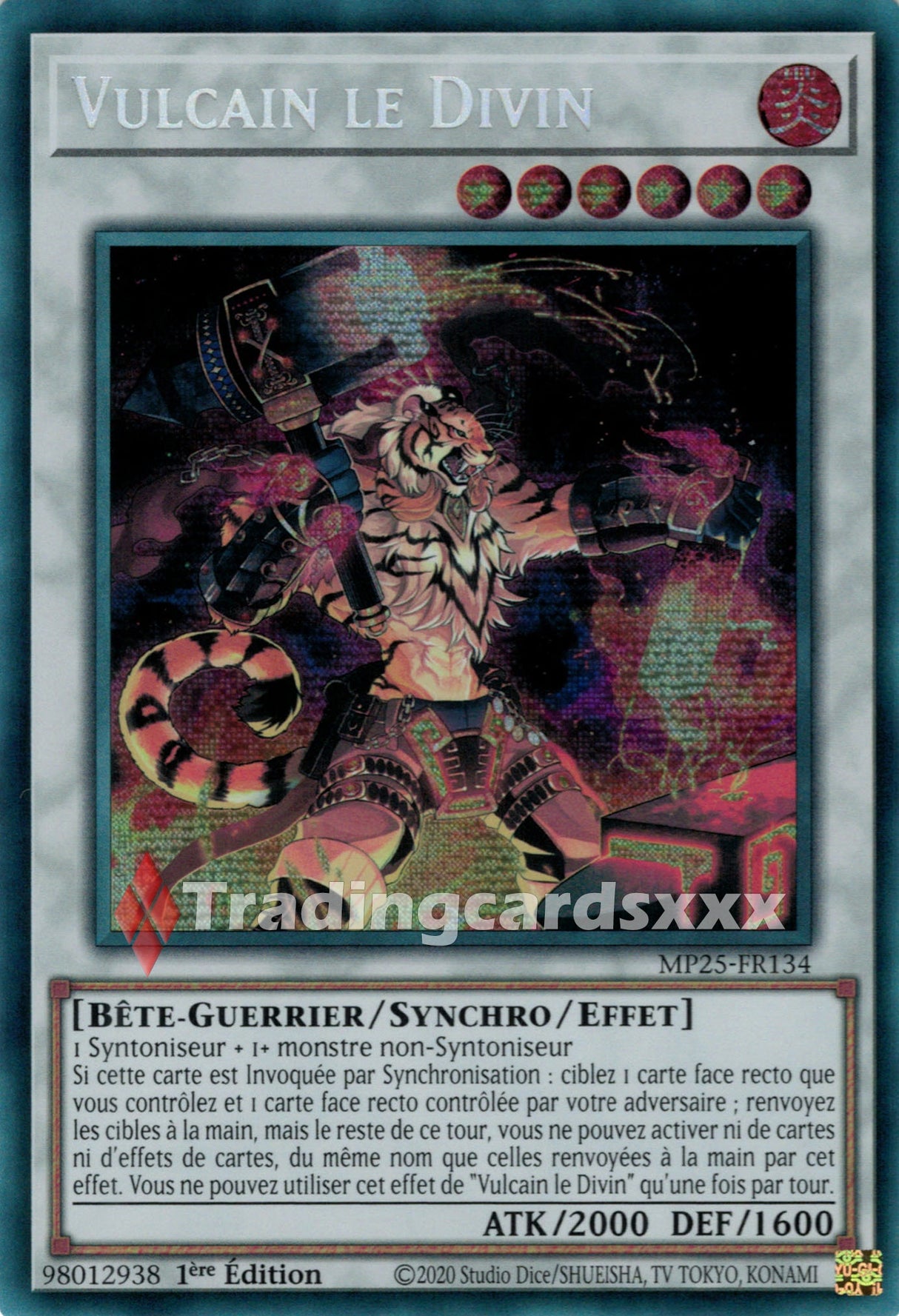 Yu-Gi-Oh! Vulcain le Divin : PSE MP25-FR134