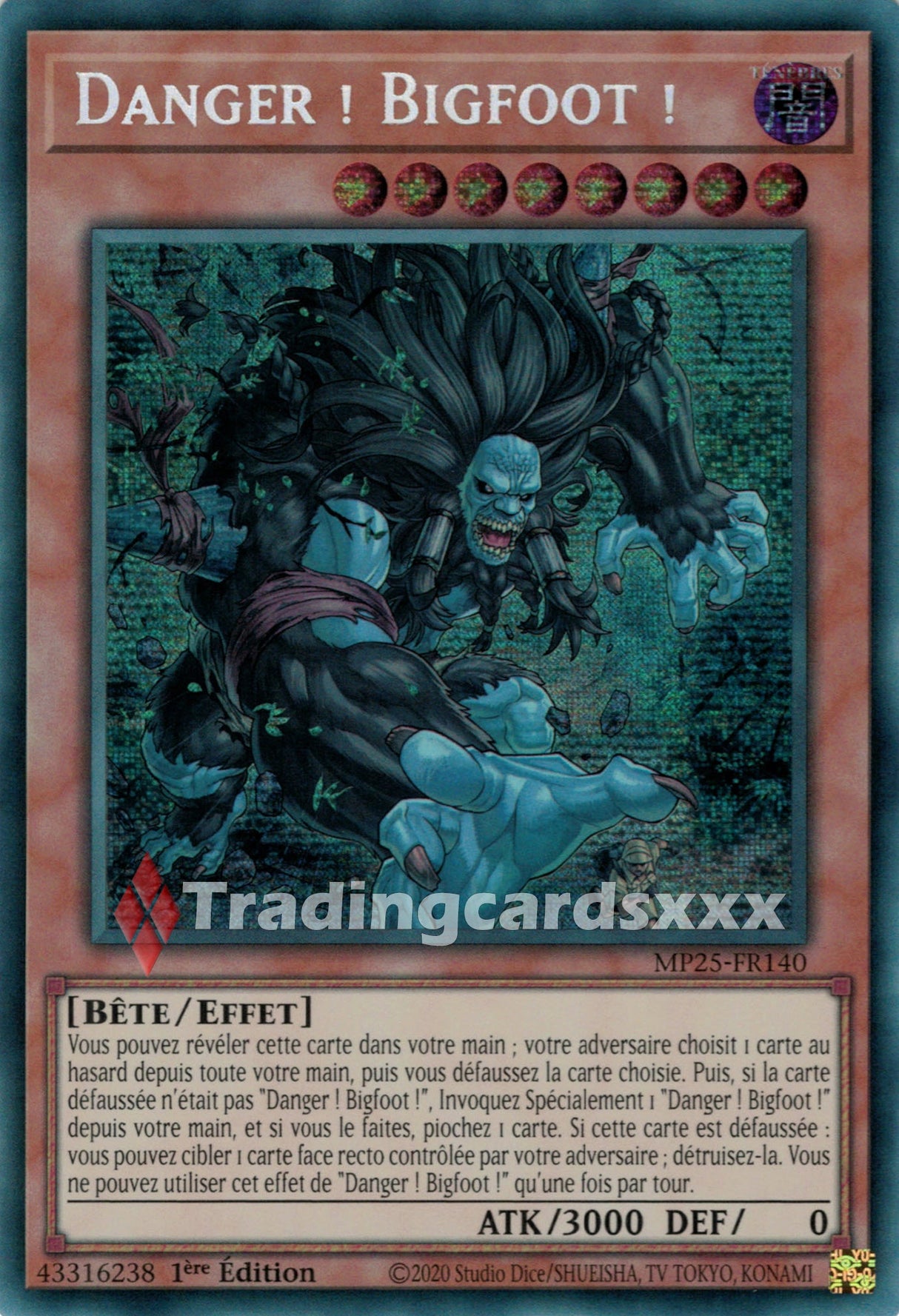 Yu-Gi-Oh! Danger ! Bigfoot ! : PSE MP25-FR140