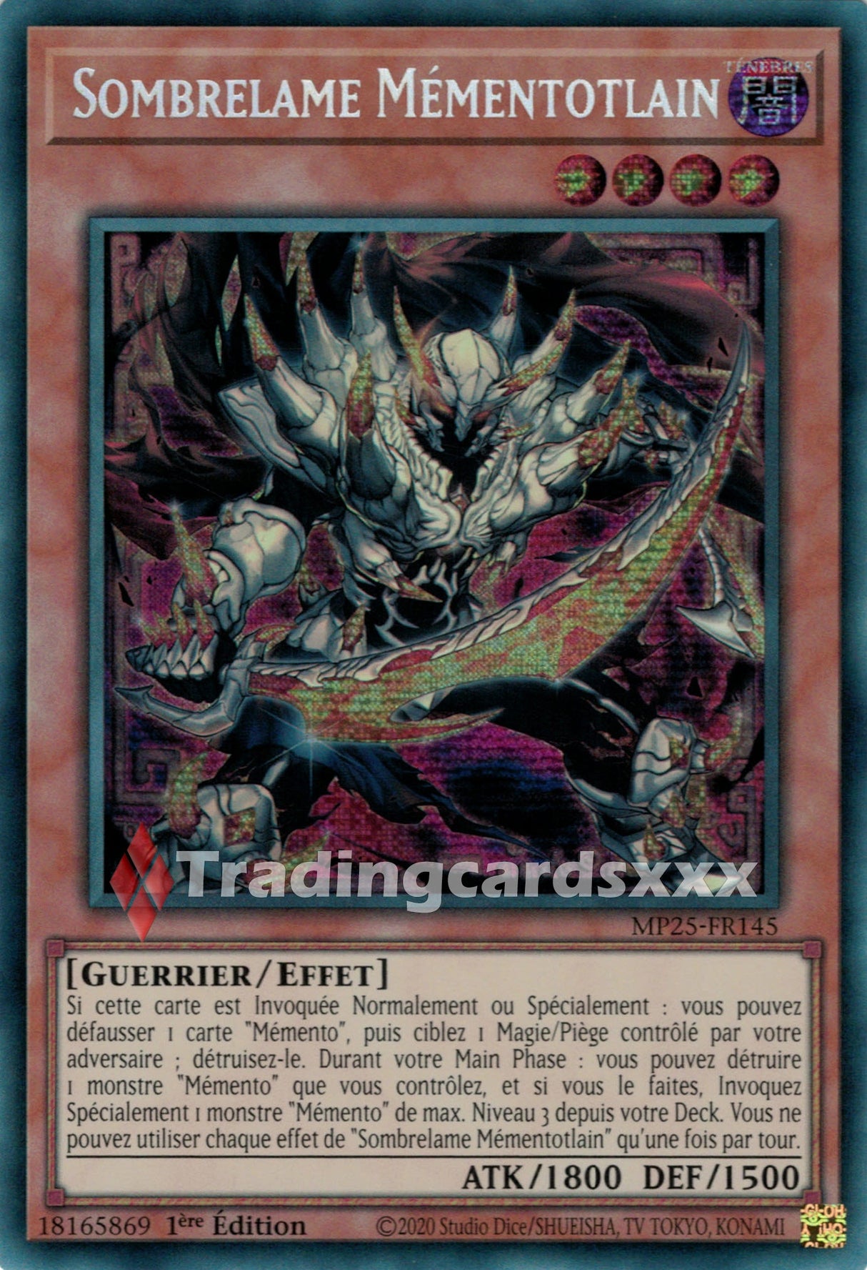 Yu-Gi-Oh! Sombrelame Mémentotlain : PSE MP25-FR145