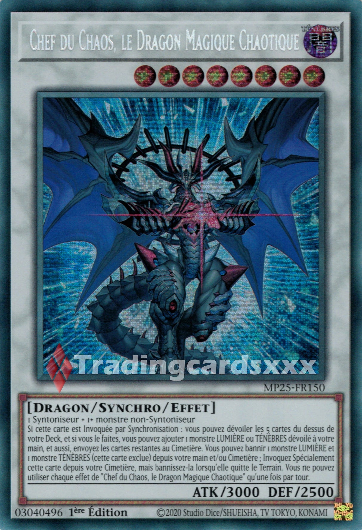 Yu-Gi-Oh! Chef du Chaos, le Dragon Magique Chaotique : PSE MP25-FR150