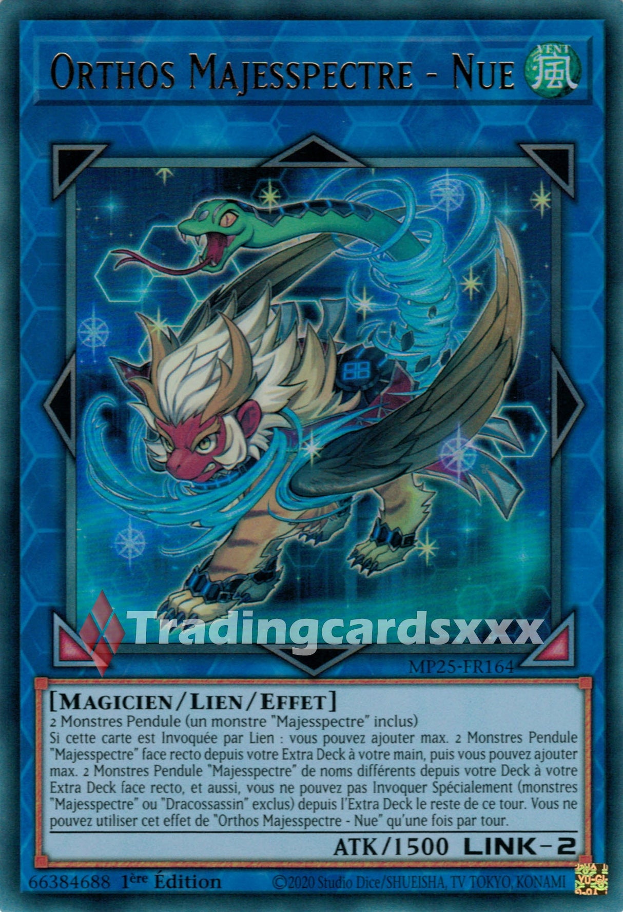 Yu-Gi-Oh! Orthos Majesspectre - Nue : UR MP25-FR164