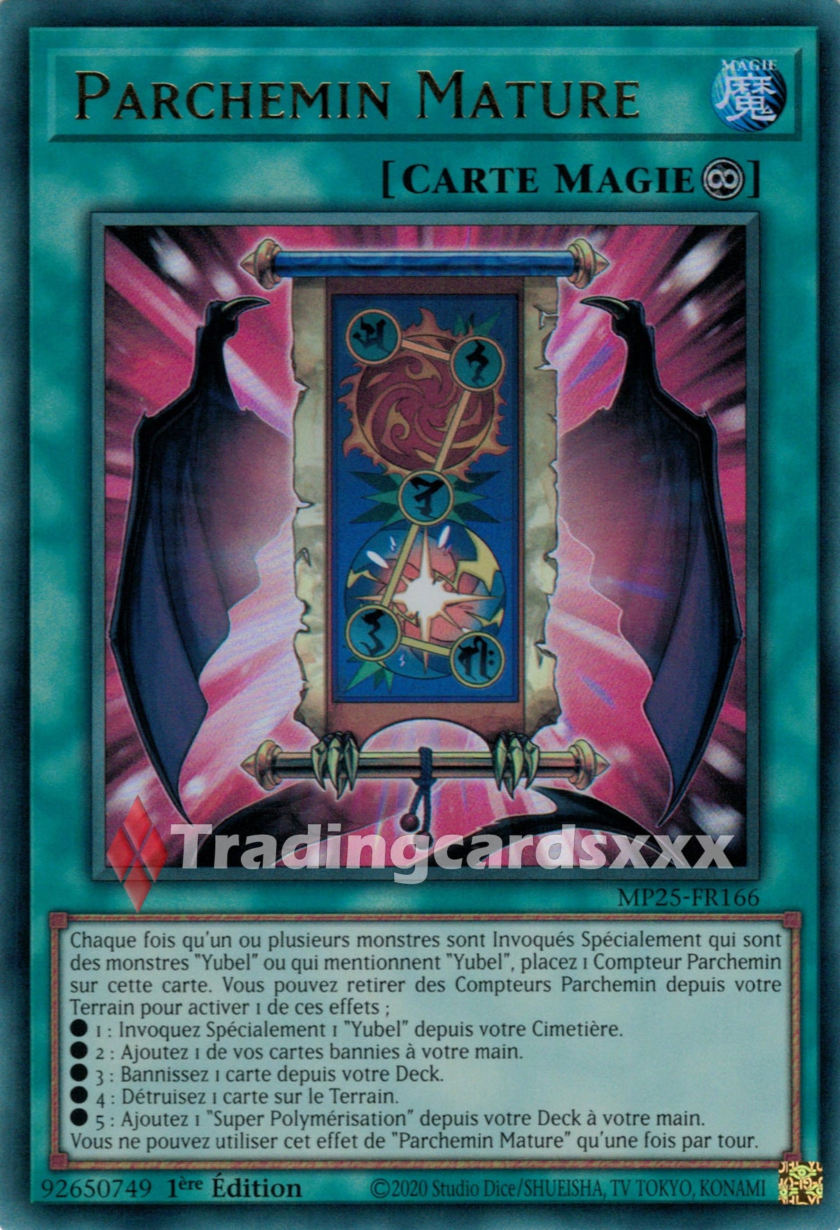 Yu-Gi-Oh! Parchemin Mature : UR MP25-FR166