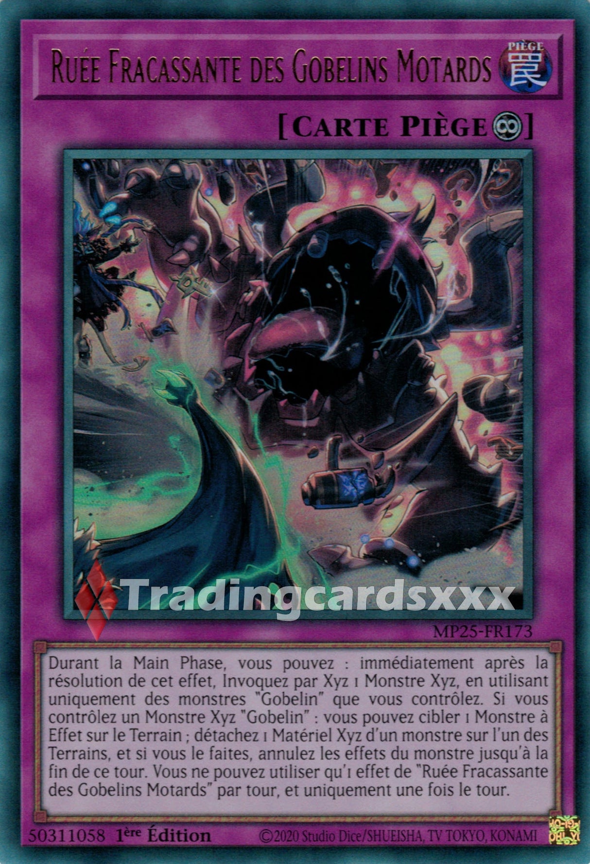 Yu-Gi-Oh! Ruée Fracassante des Gobelins Motards : UR MP25-FR173