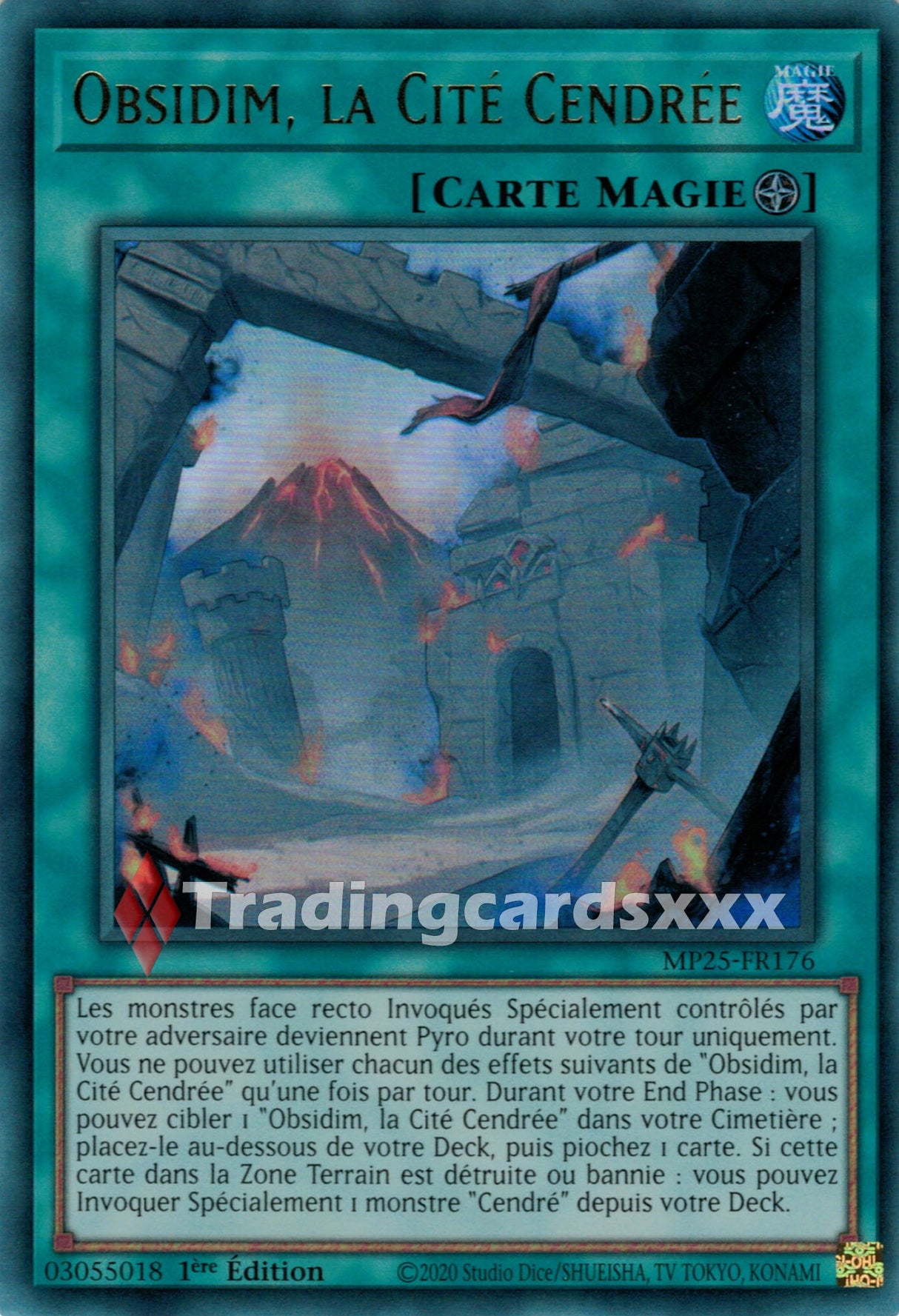 Yu-Gi-Oh! Obsidim, la Cité Cendrée : UR MP25-FR176