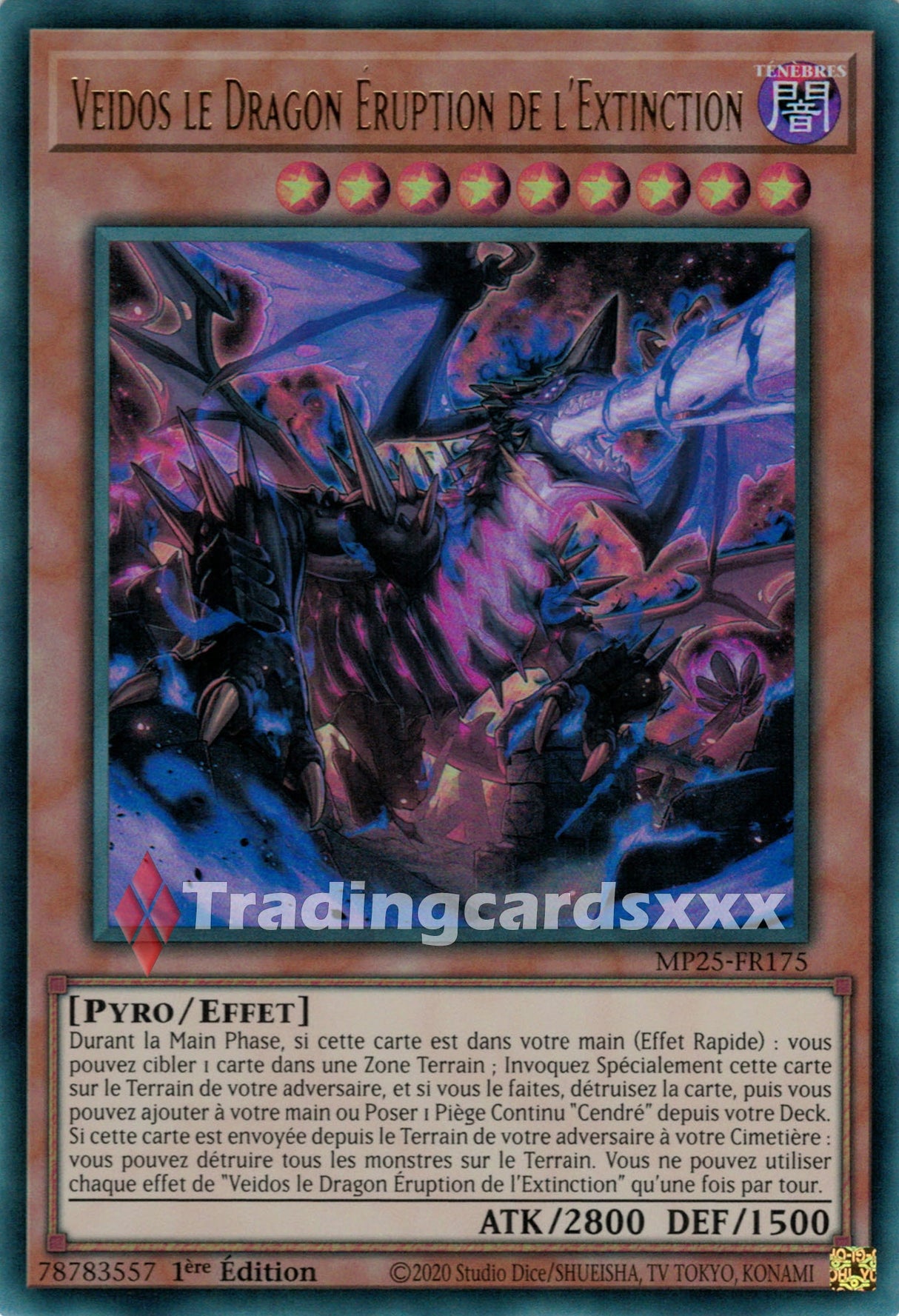 Yu-Gi-Oh! Veidos le Dragon Éruption de l'Extinction : UR MP25-FR175