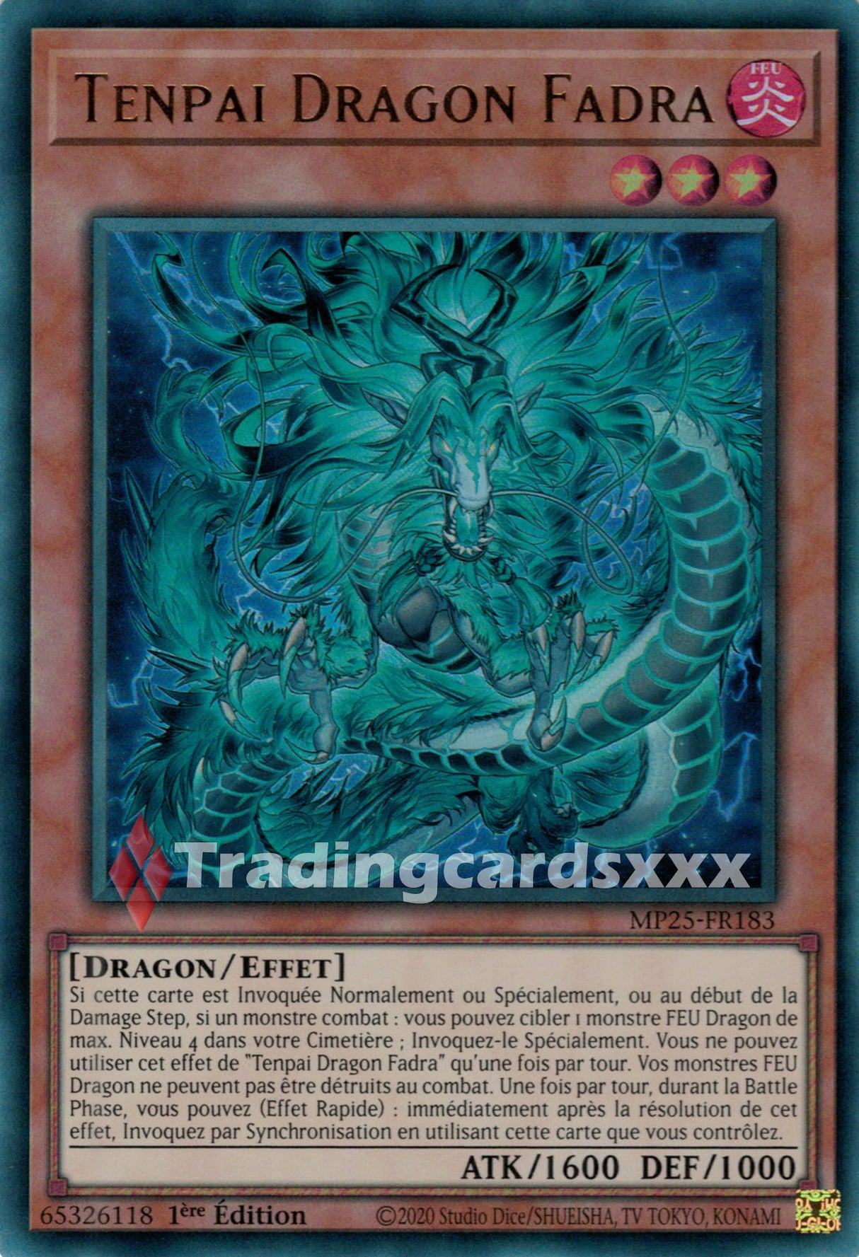Yu-Gi-Oh! Tenpai Dragon Fadra : UR MP25-FR183