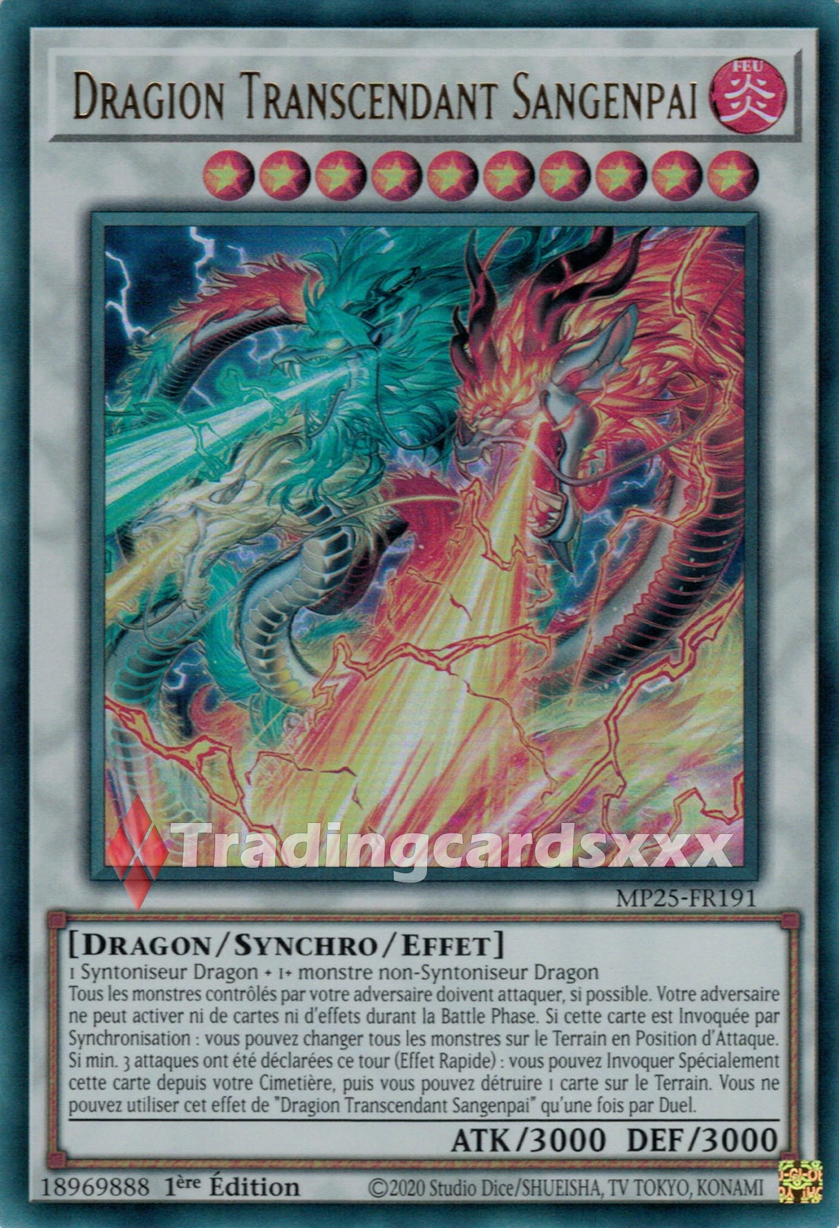 Yu-Gi-Oh! Dragion Transcendant Sangenpai : UR MP25-FR191