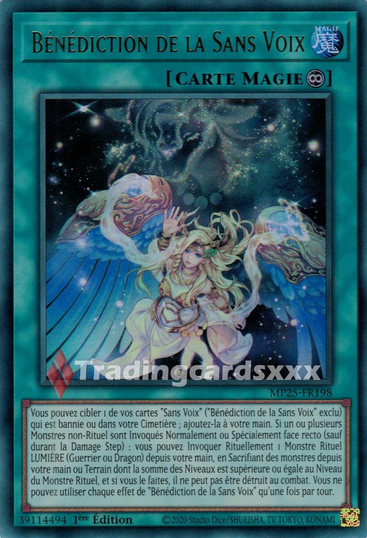 Yu-Gi-Oh! Bénédiction de la Sans Voix : UR MP25-FR198
