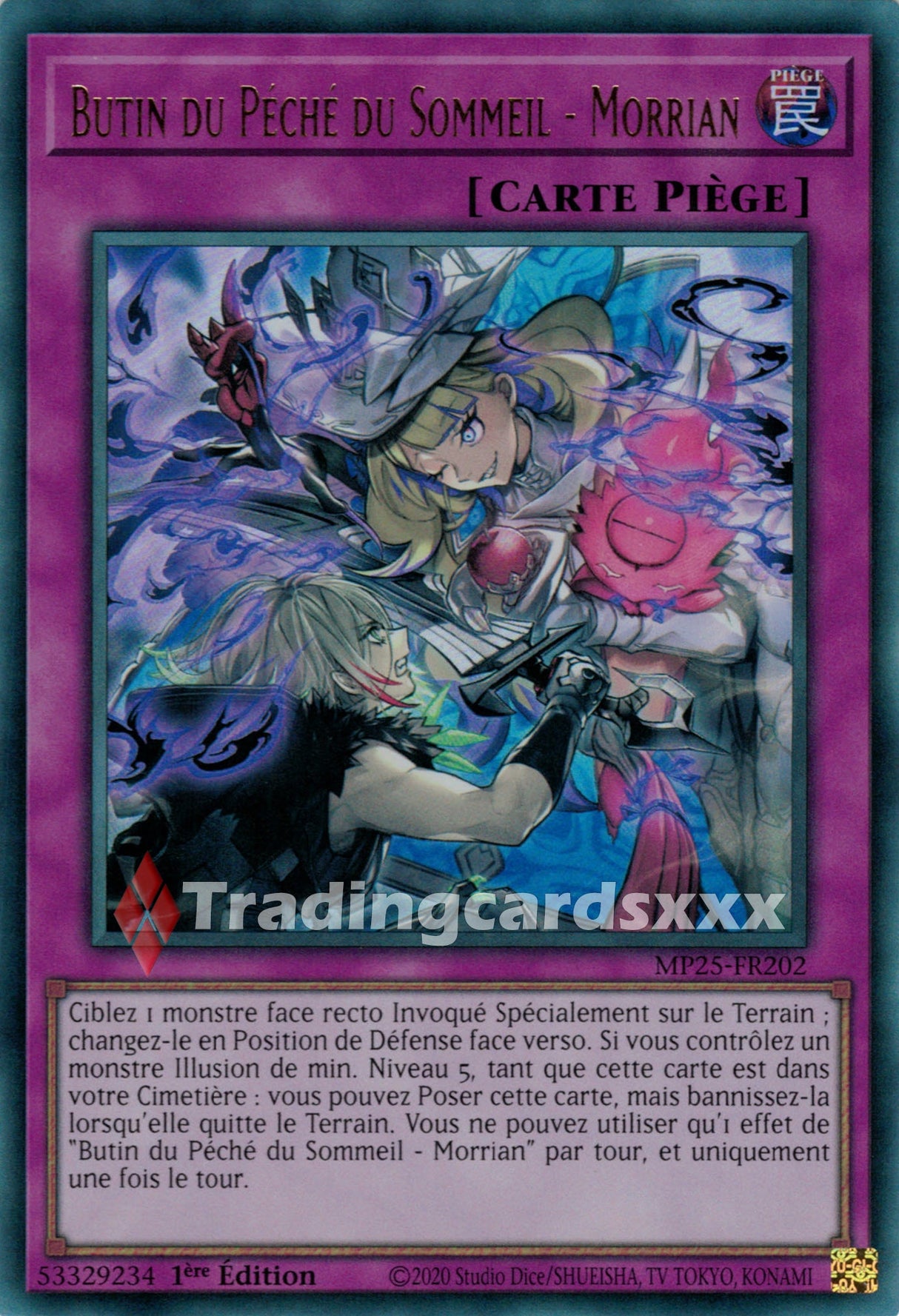 Yu-Gi-Oh! Butin du Péché du Sommeil - Morrian : UR MP25-FR202