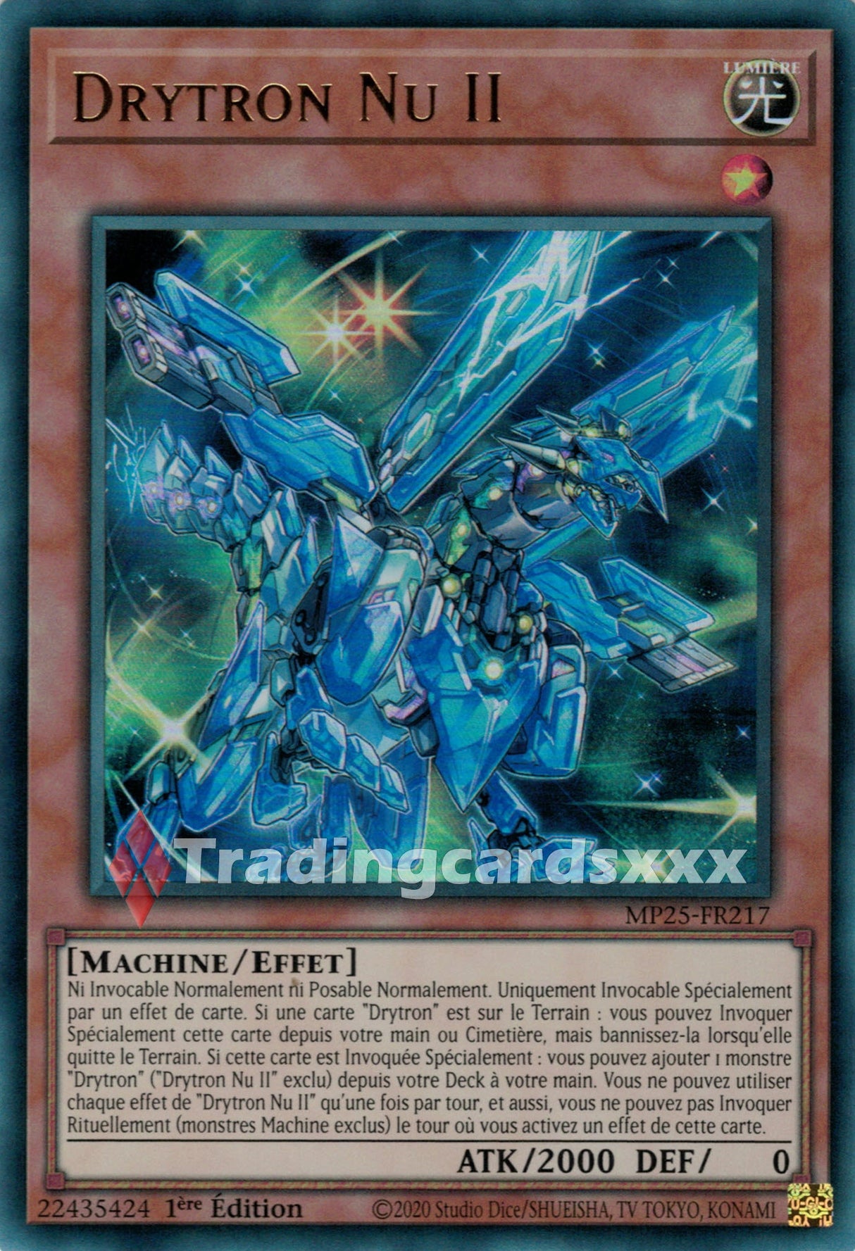 Yu-Gi-Oh! Drytron Nu II : UR MP25-FR217