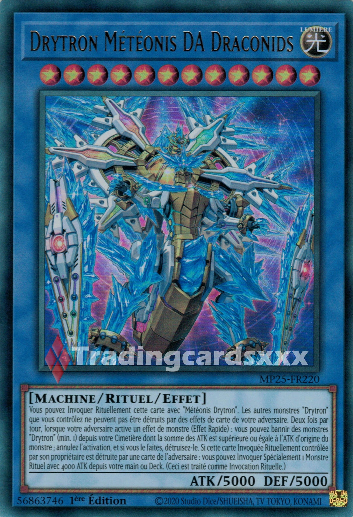 Yu-Gi-Oh! Drytron Météonis DA Draconids : UR MP25-FR220