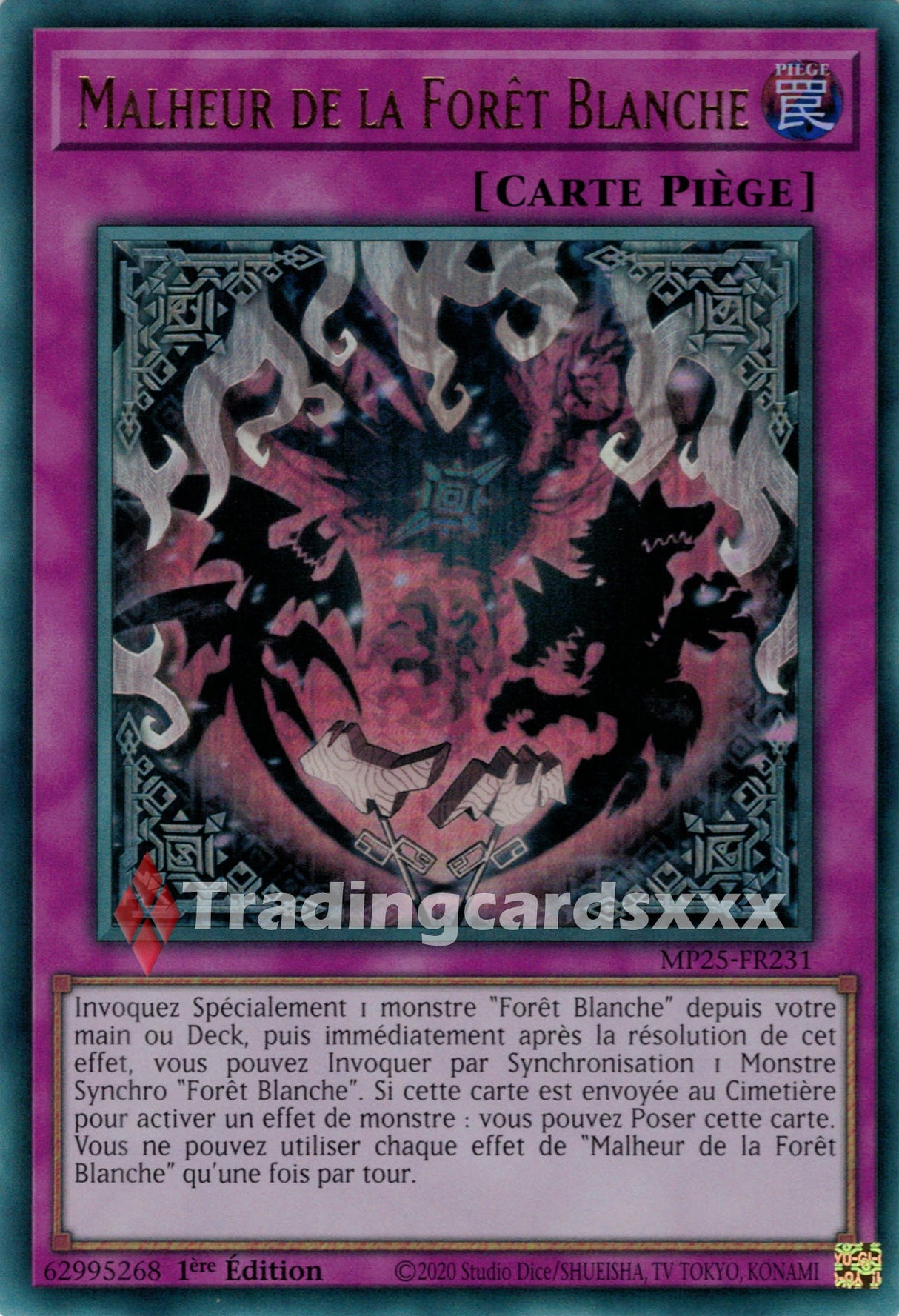 Yu-Gi-Oh! Malheur de la Forêt Blanche : UR MP25-FR231