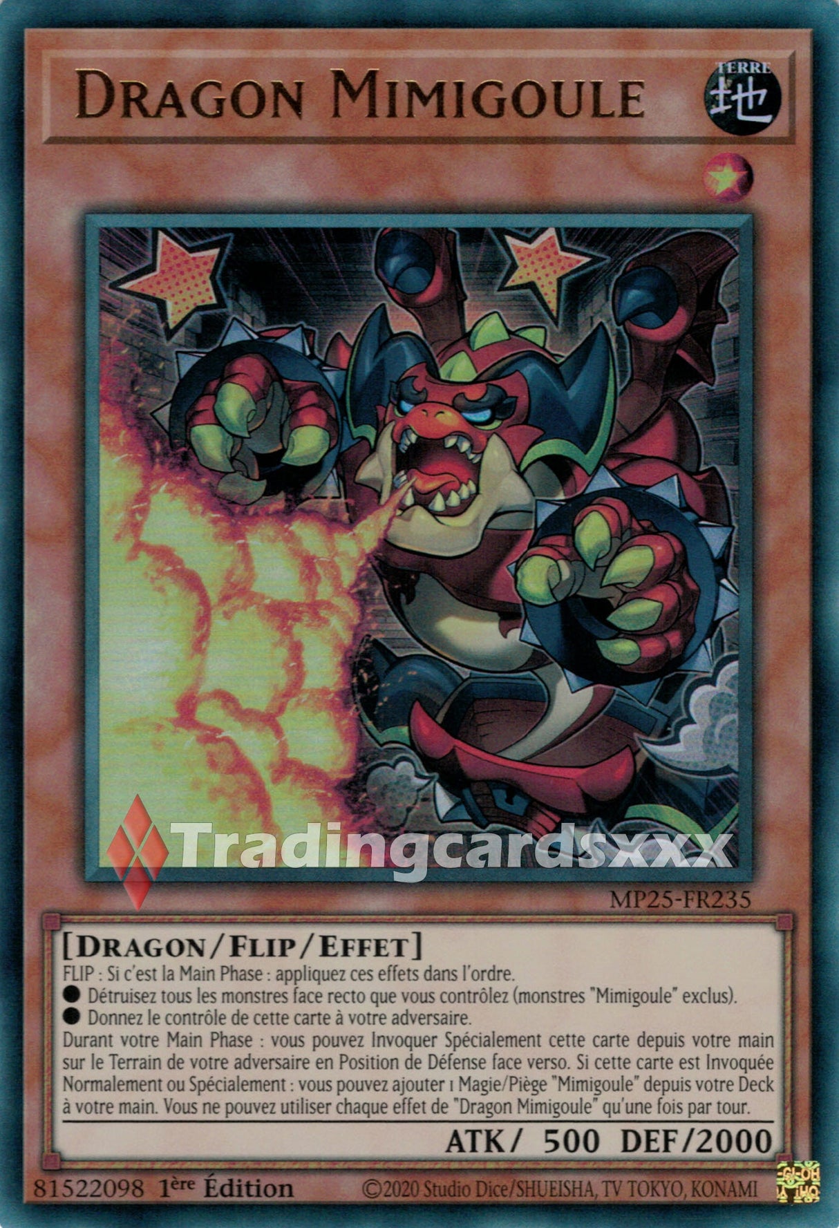 Yu-Gi-Oh! Dragon Mimigoule : UR MP25-FR235