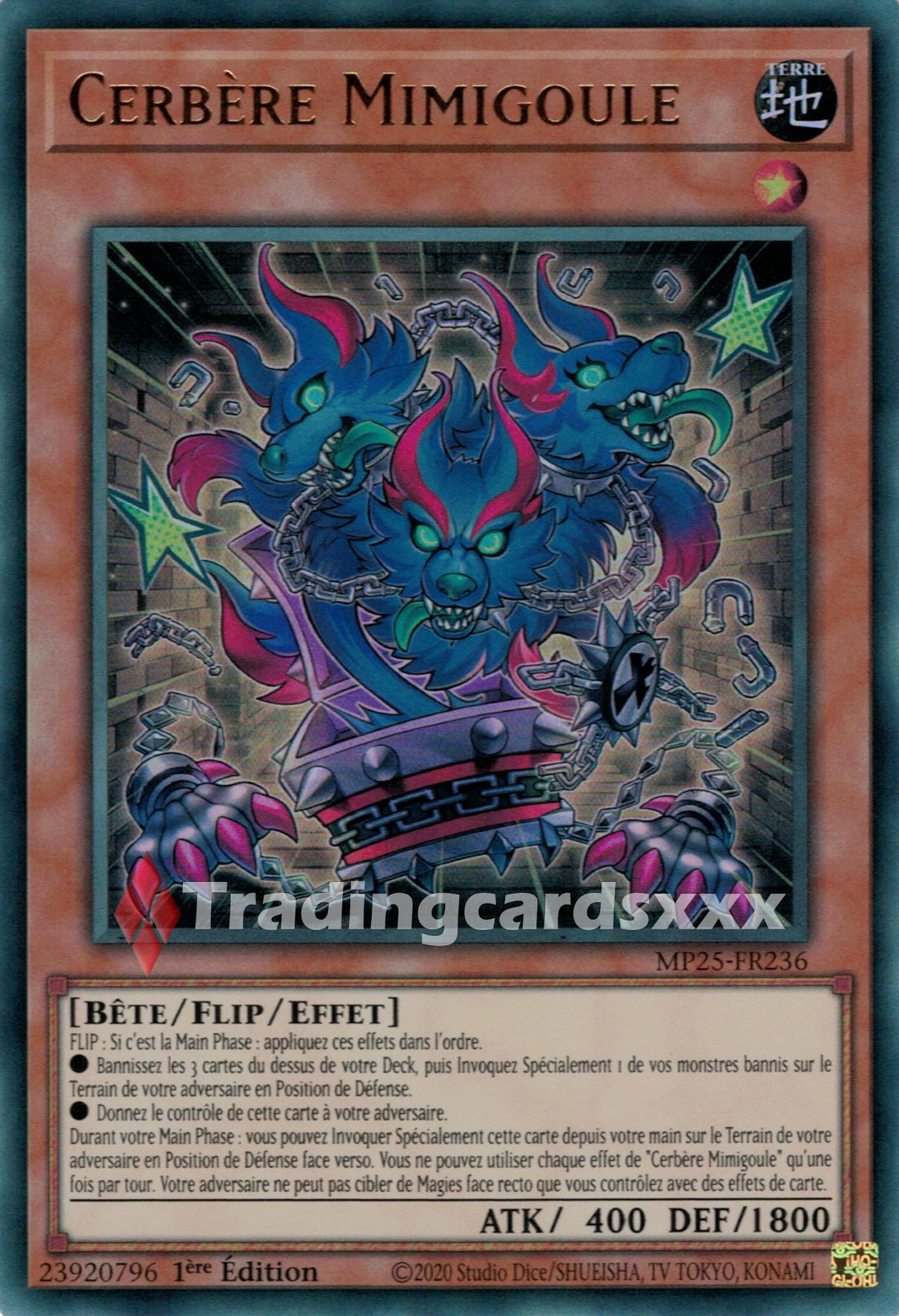 Yu-Gi-Oh! Cerbère Mimigoule : UR MP25-FR236